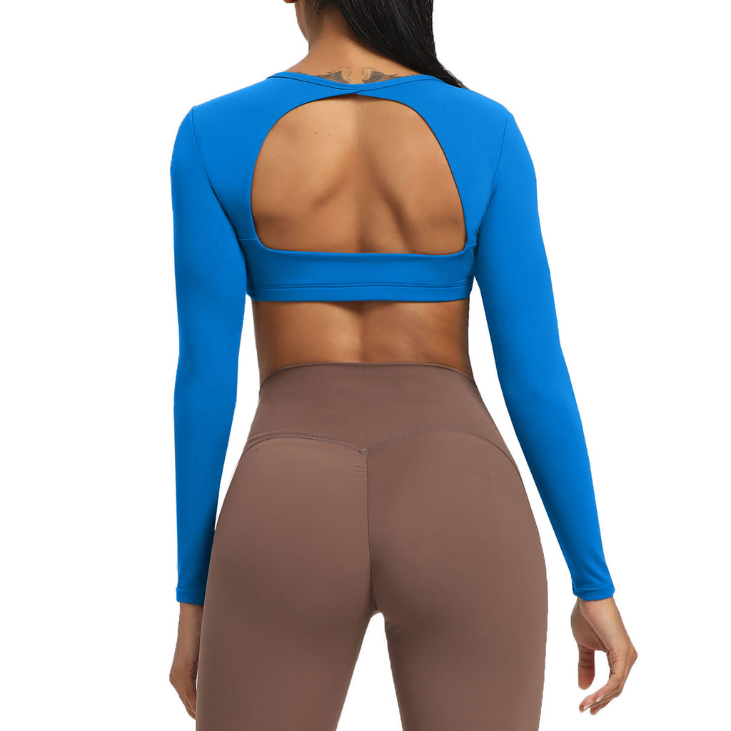 Aoxjox "Clarissa" Long Sleeve Crop