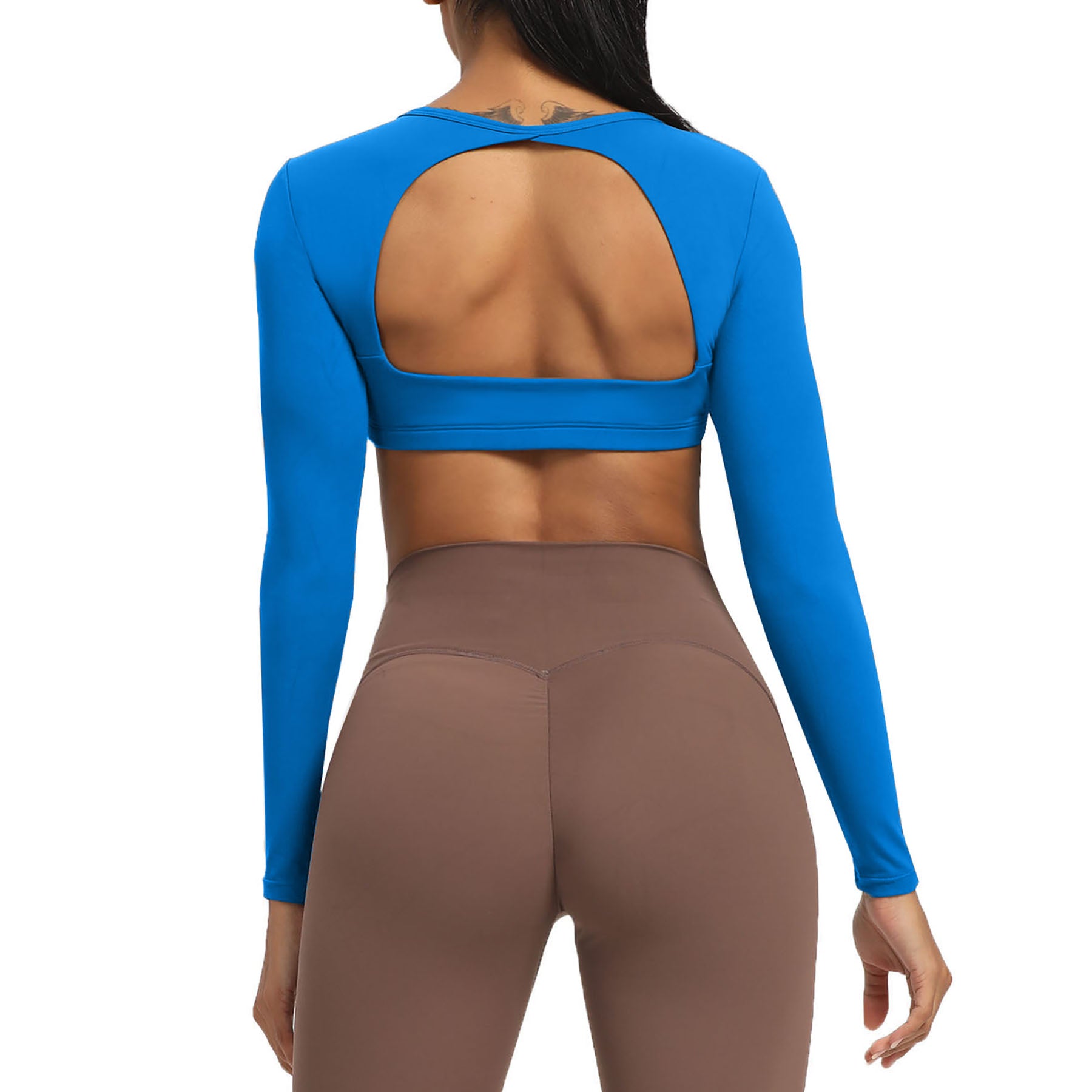 Aoxjox "Clarissa" Long Sleeve Crop