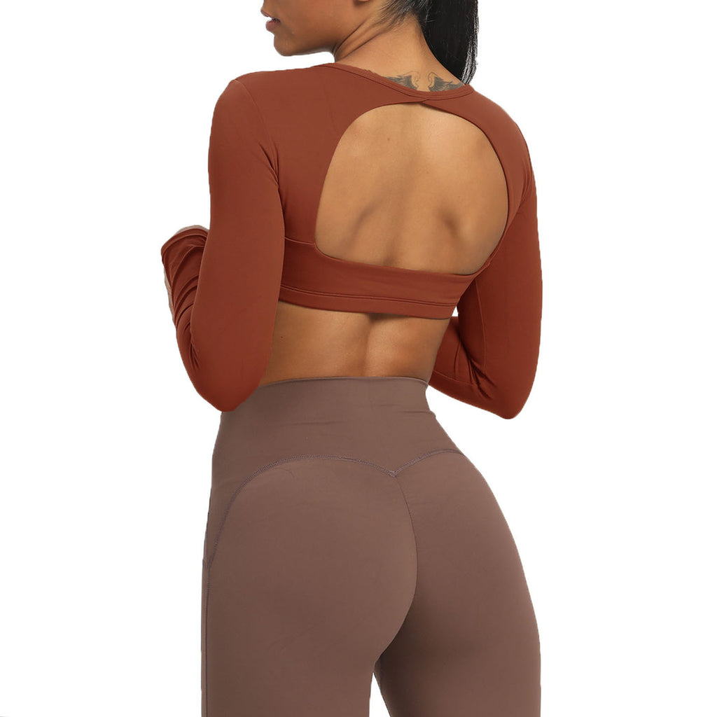 Aoxjox "Clarissa" Long Sleeve Crop