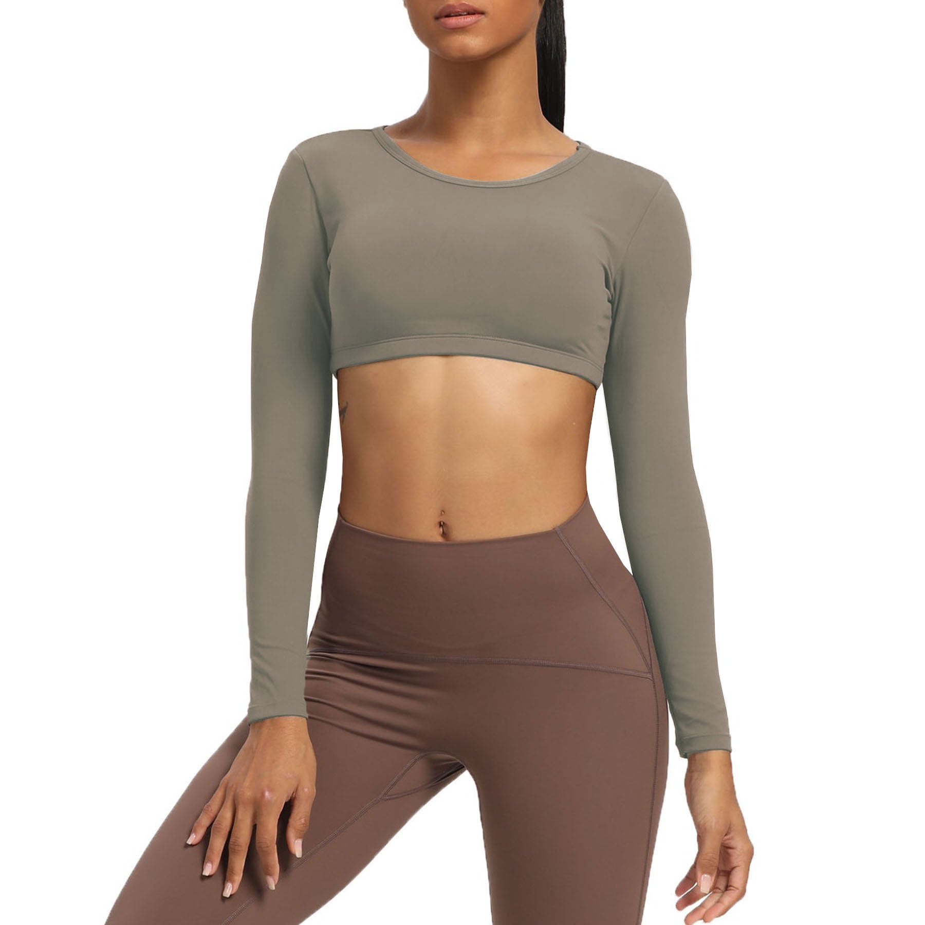 Aoxjox "Clarissa" Long Sleeve Crop