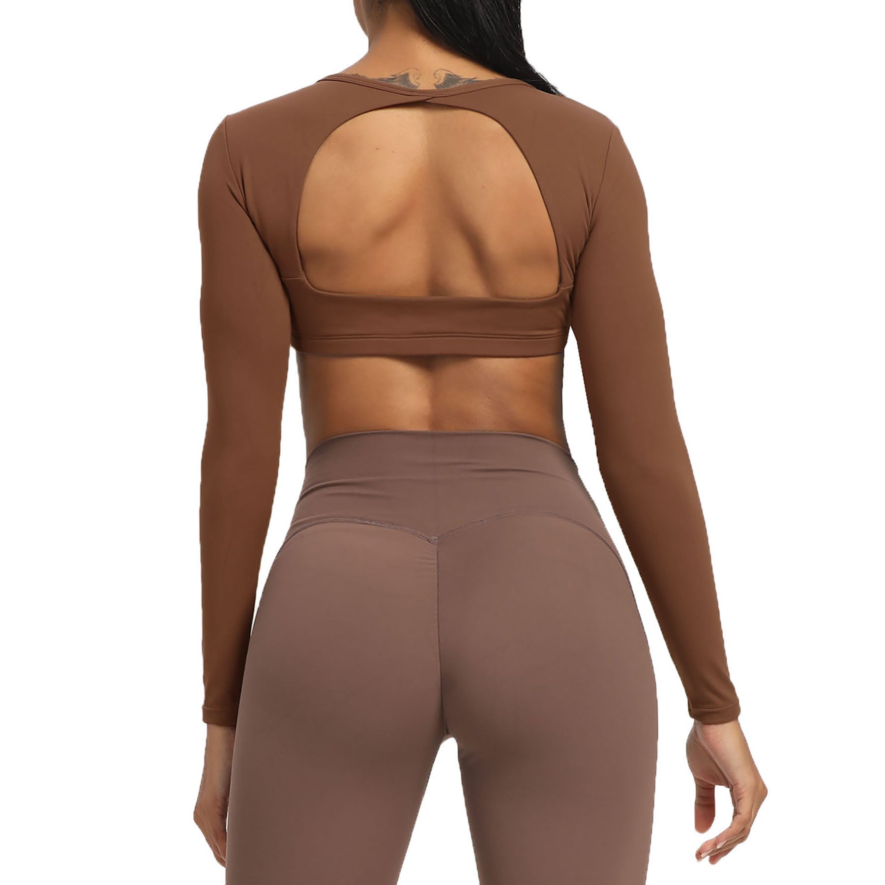 Aoxjox "Clarissa" Long Sleeve Crop