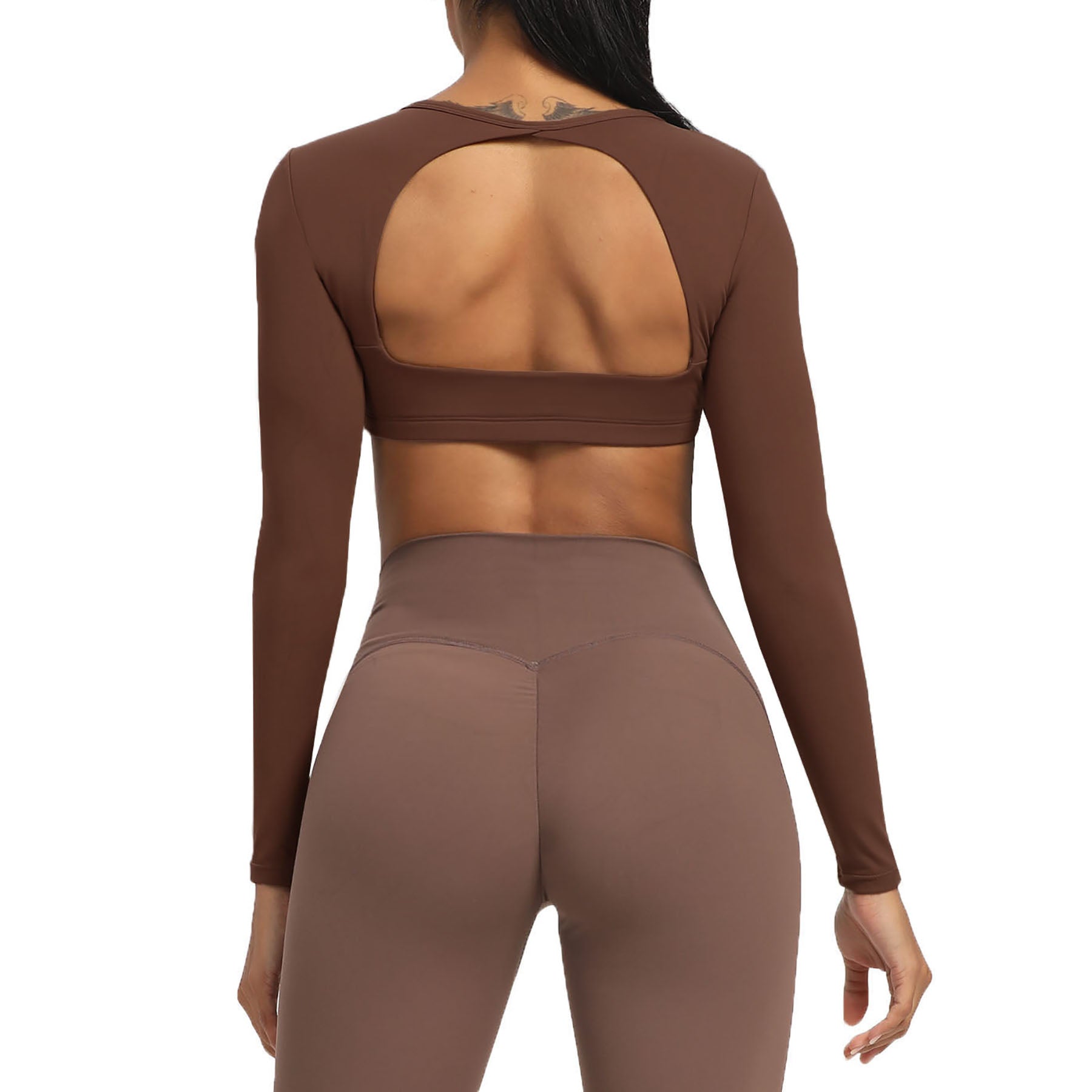 Aoxjox "Clarissa" Long Sleeve Crop