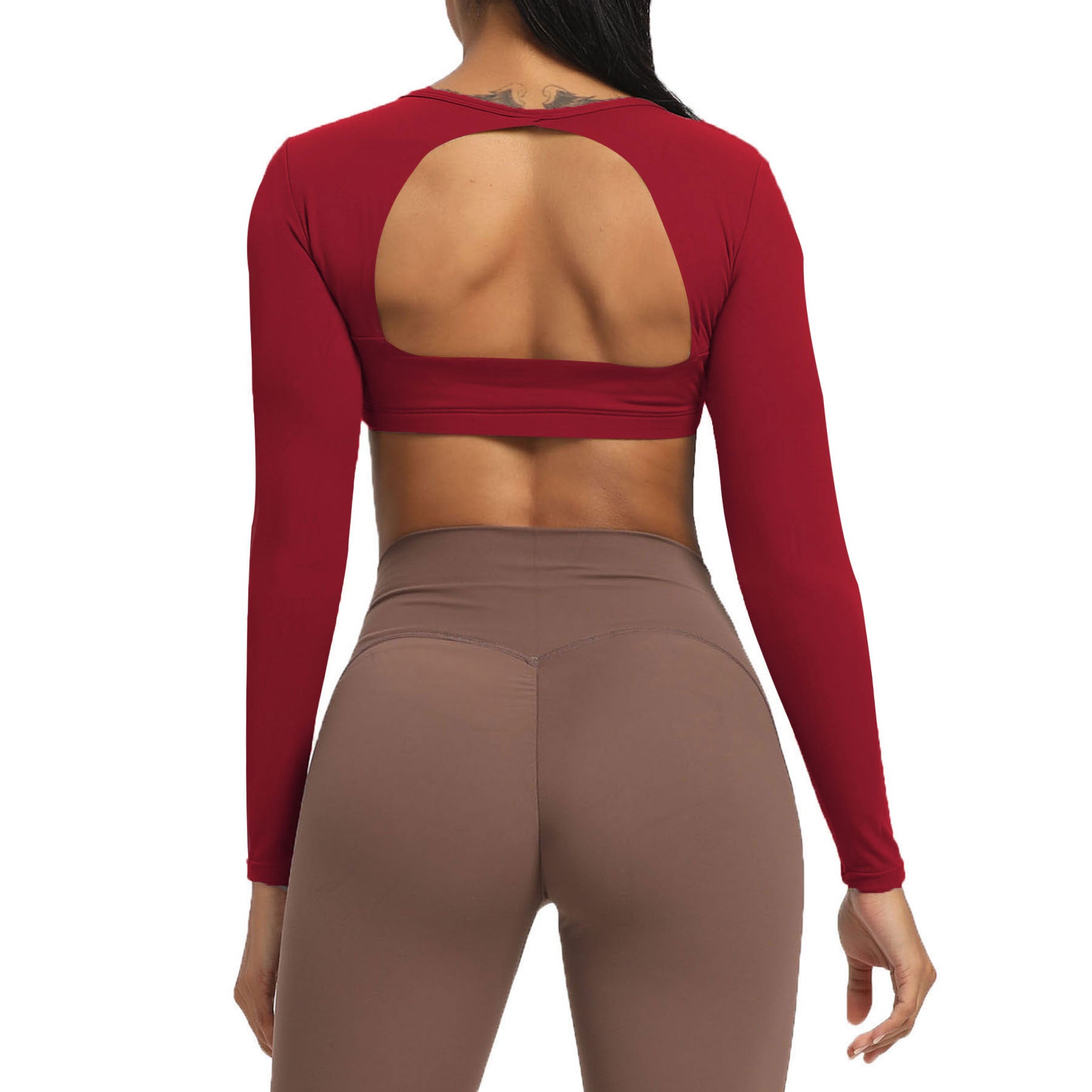 Aoxjox "Clarissa" Long Sleeve Crop