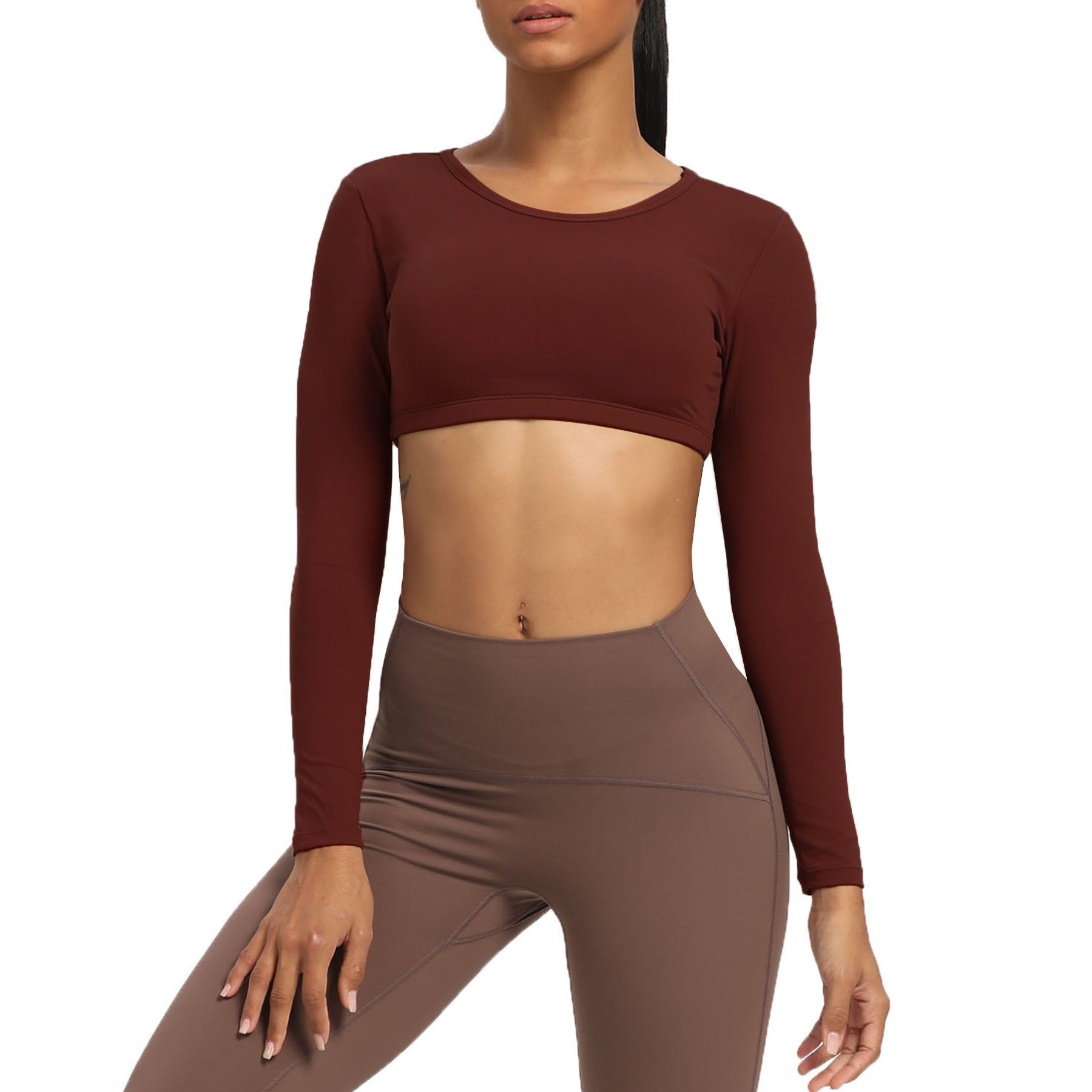 Aoxjox "Clarissa" Long Sleeve Crop (CONT'D)