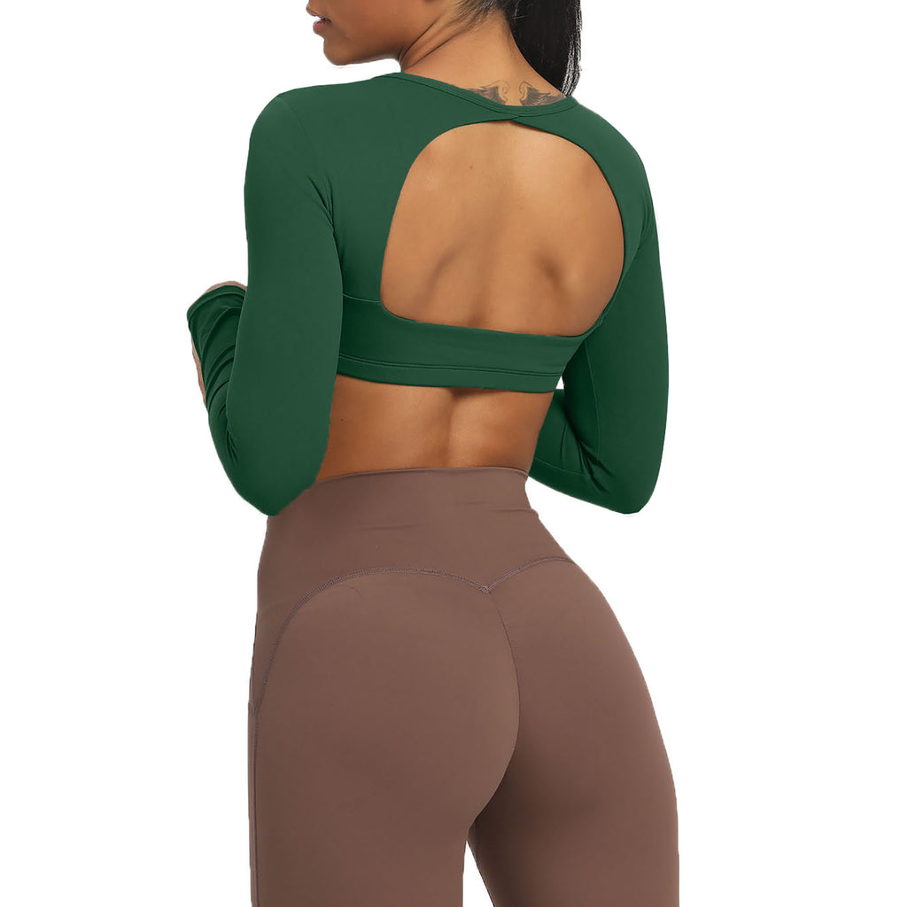 Aoxjox "Clarissa" Long Sleeve Crop