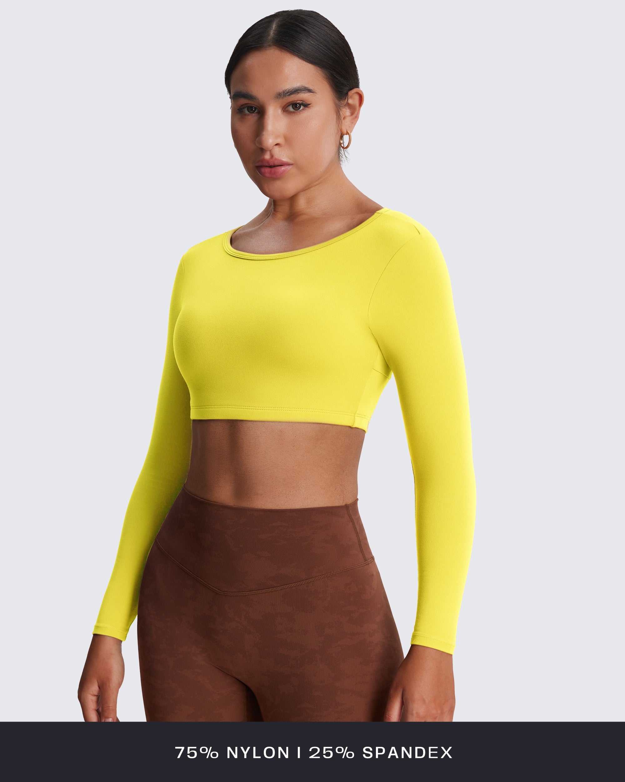Aoxjox "Clarissa" Long Sleeve Crop