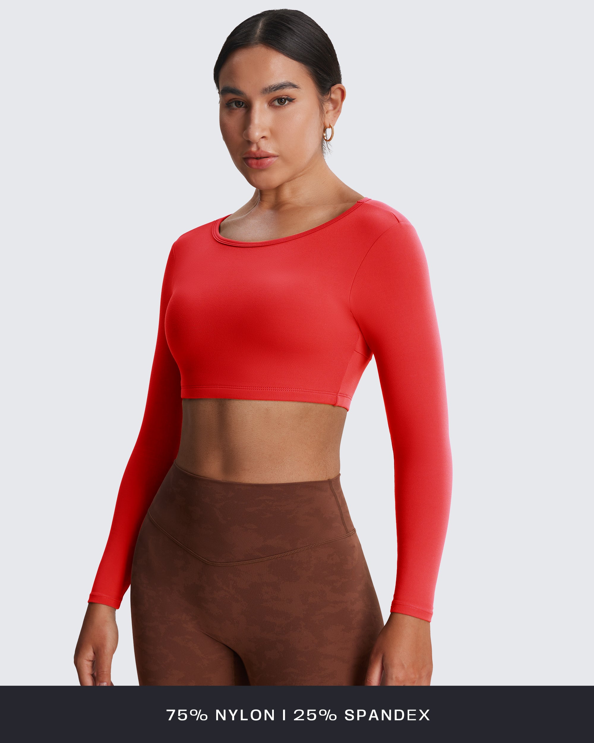 Aoxjox "Clarissa" Long Sleeve Crop