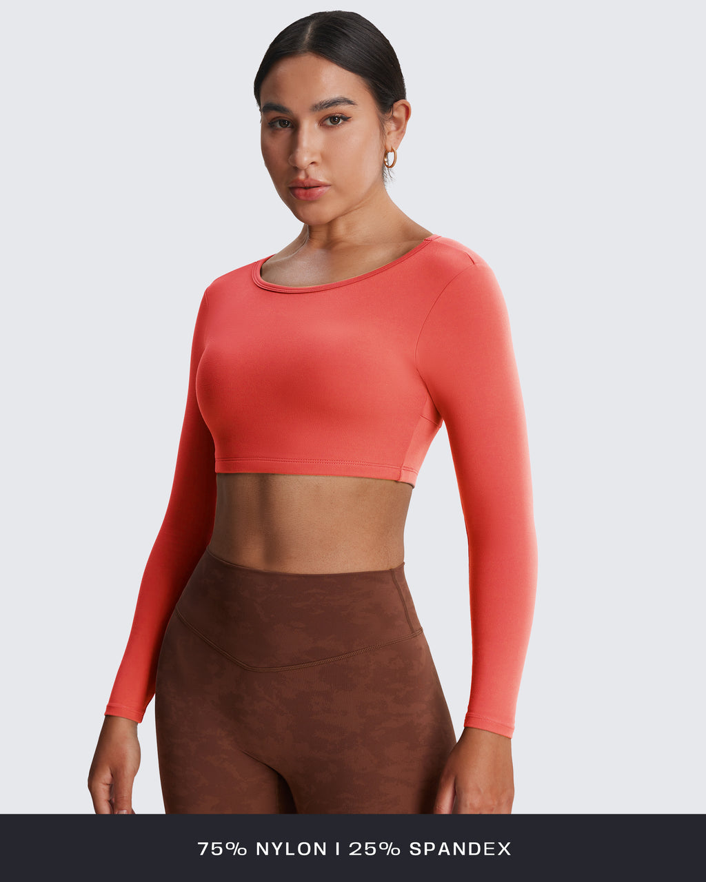 Aoxjox "Clarissa" Long Sleeve Crop