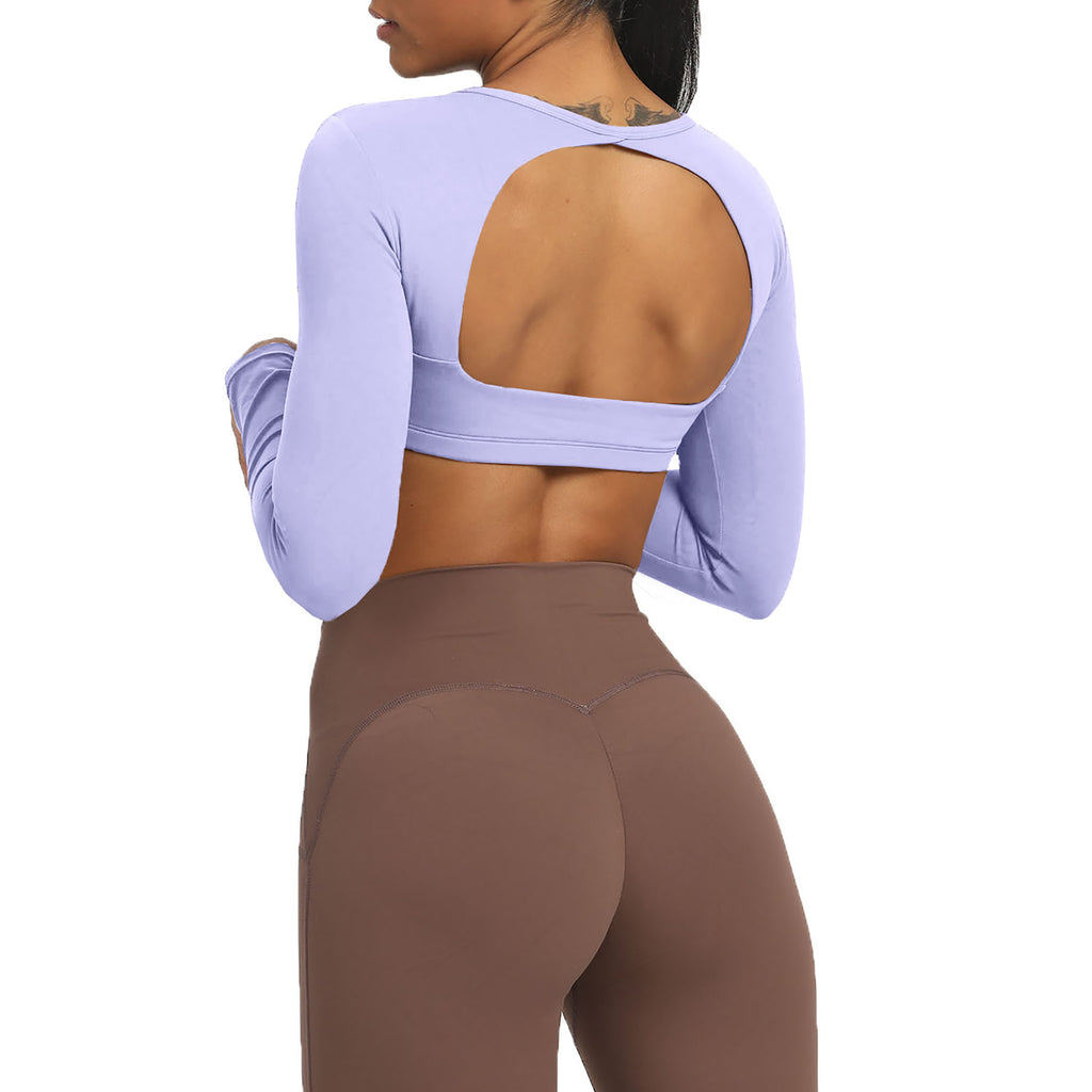 Aoxjox "Clarissa" Long Sleeve Crop