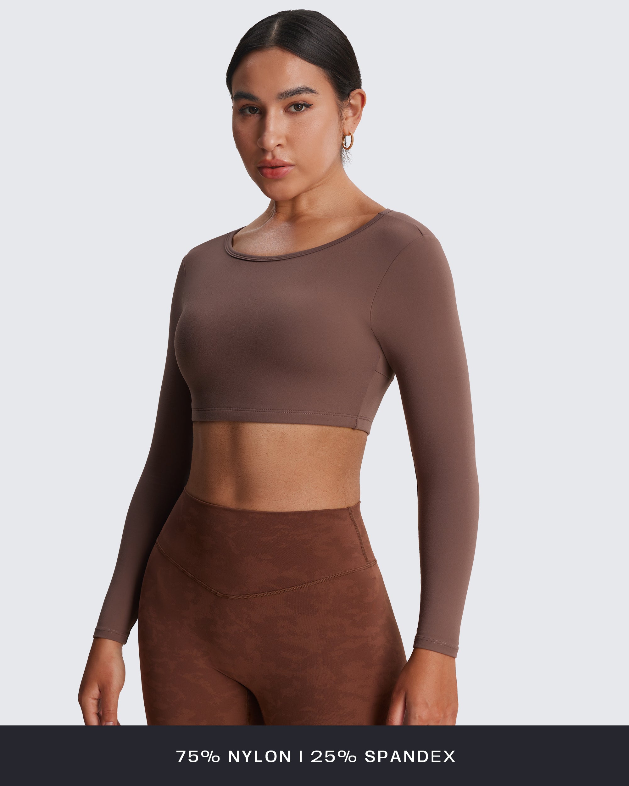 Aoxjox "Clarissa" Long Sleeve Crop