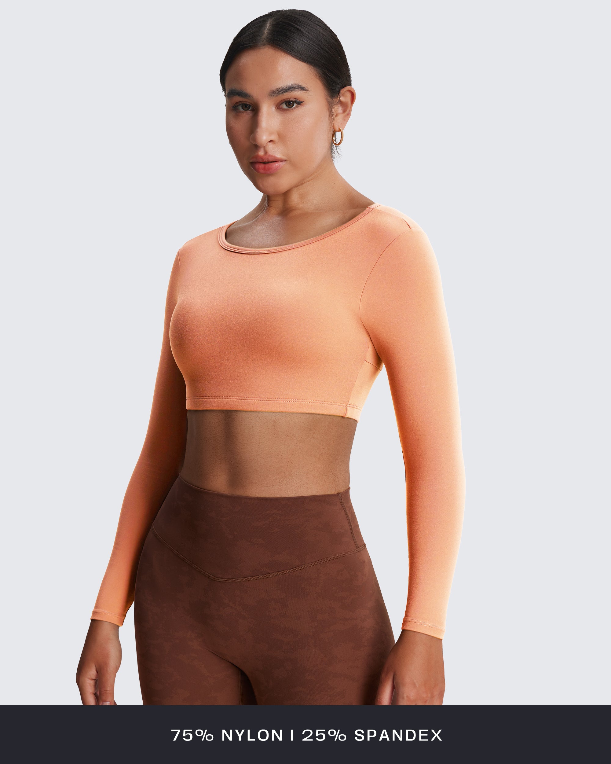 Aoxjox "Clarissa" Long Sleeve Crop