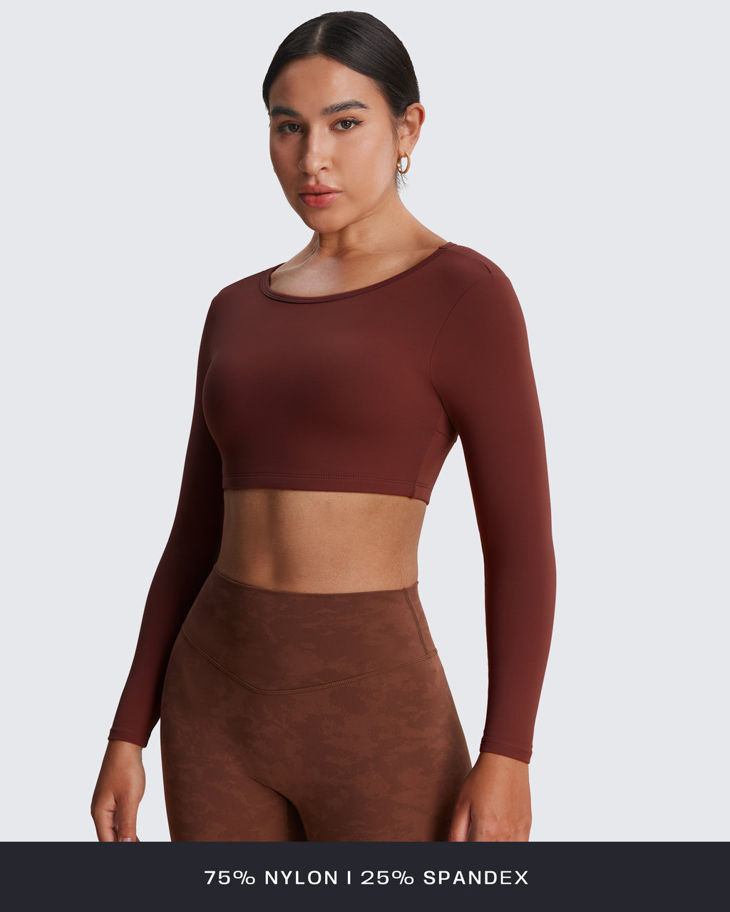 Aoxjox "Clarissa" Long Sleeve Crop (CONT'D)