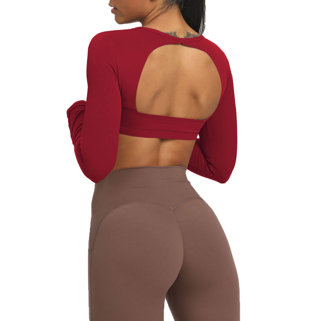 Aoxjox "Clarissa" Long Sleeve Crop