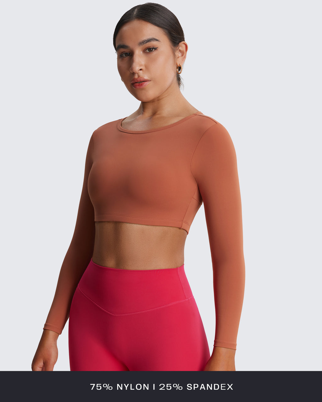 Aoxjox "Clarissa" Long Sleeve Crop (CONT'D)