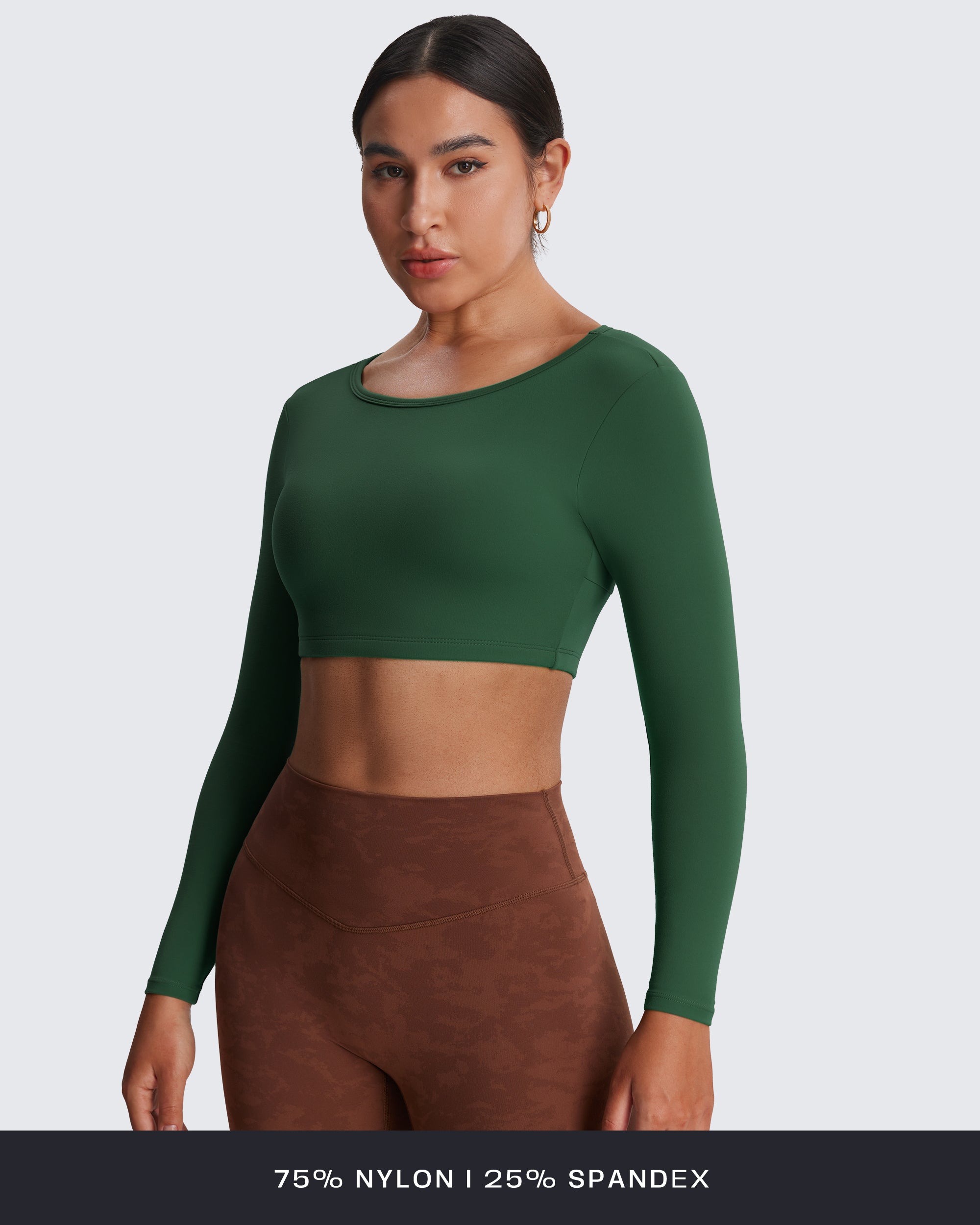 Aoxjox "Clarissa" Long Sleeve Crop