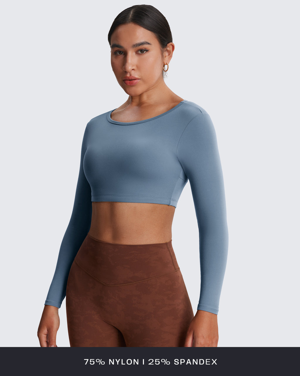 Aoxjox "Clarissa" Long Sleeve Crop (CONT'D)