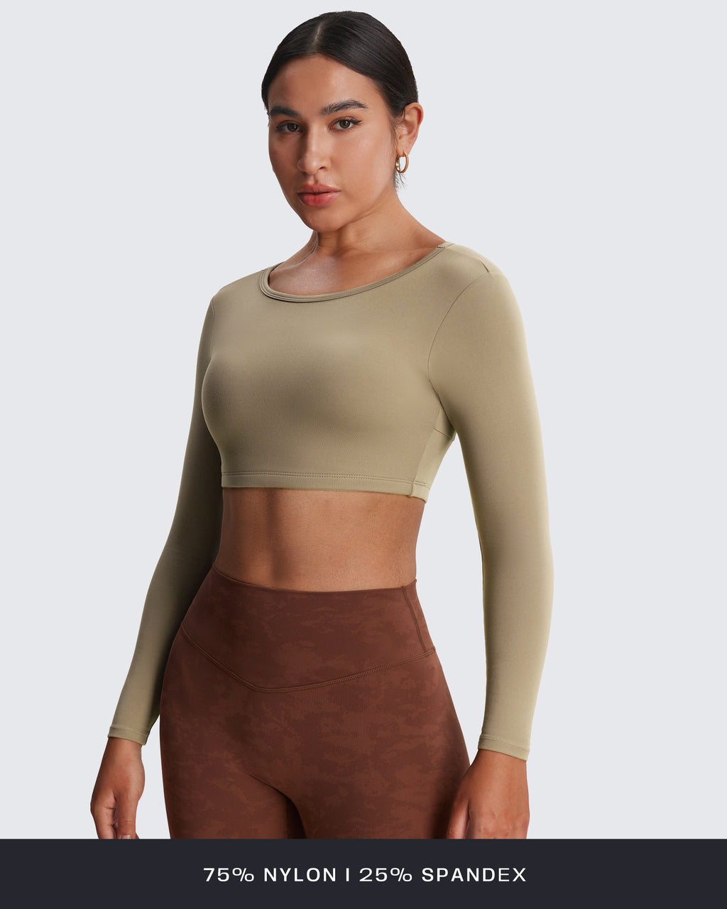 Aoxjox "Clarissa" Long Sleeve Crop