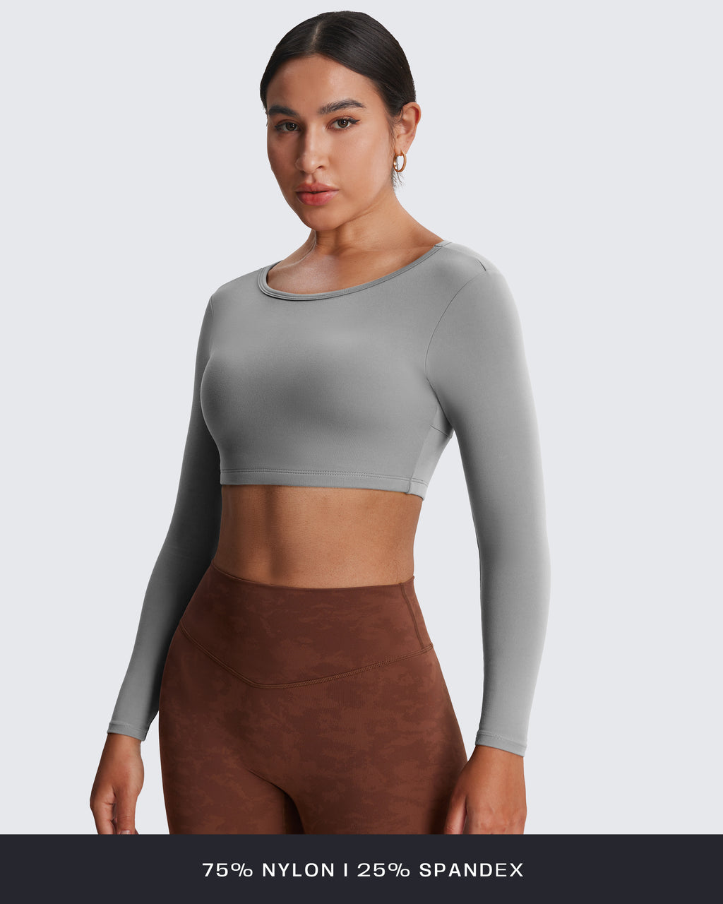 Aoxjox "Clarissa" Long Sleeve Crop