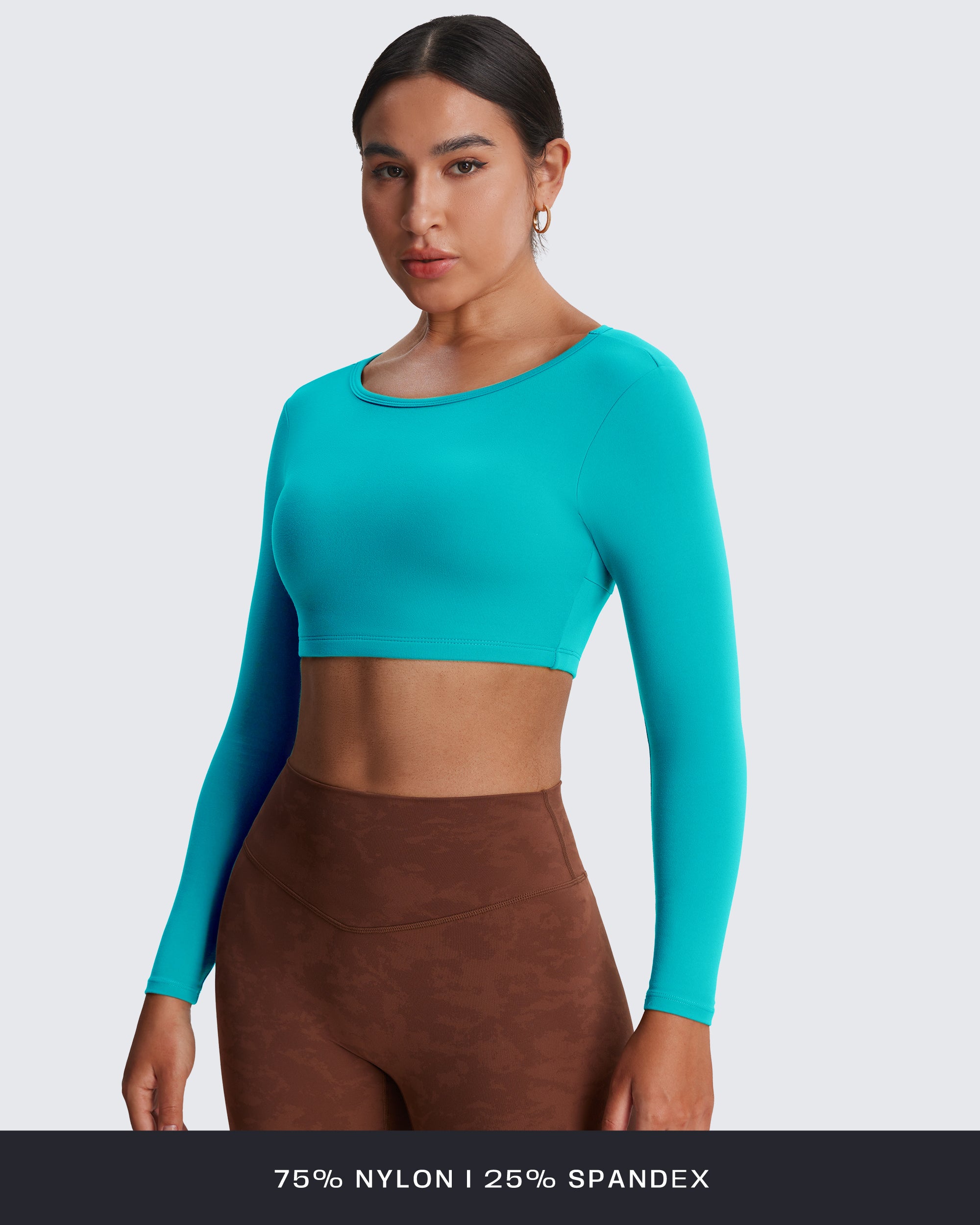 Aoxjox "Clarissa" Long Sleeve Crop