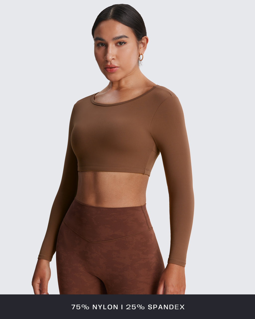 Aoxjox "Clarissa" Long Sleeve Crop