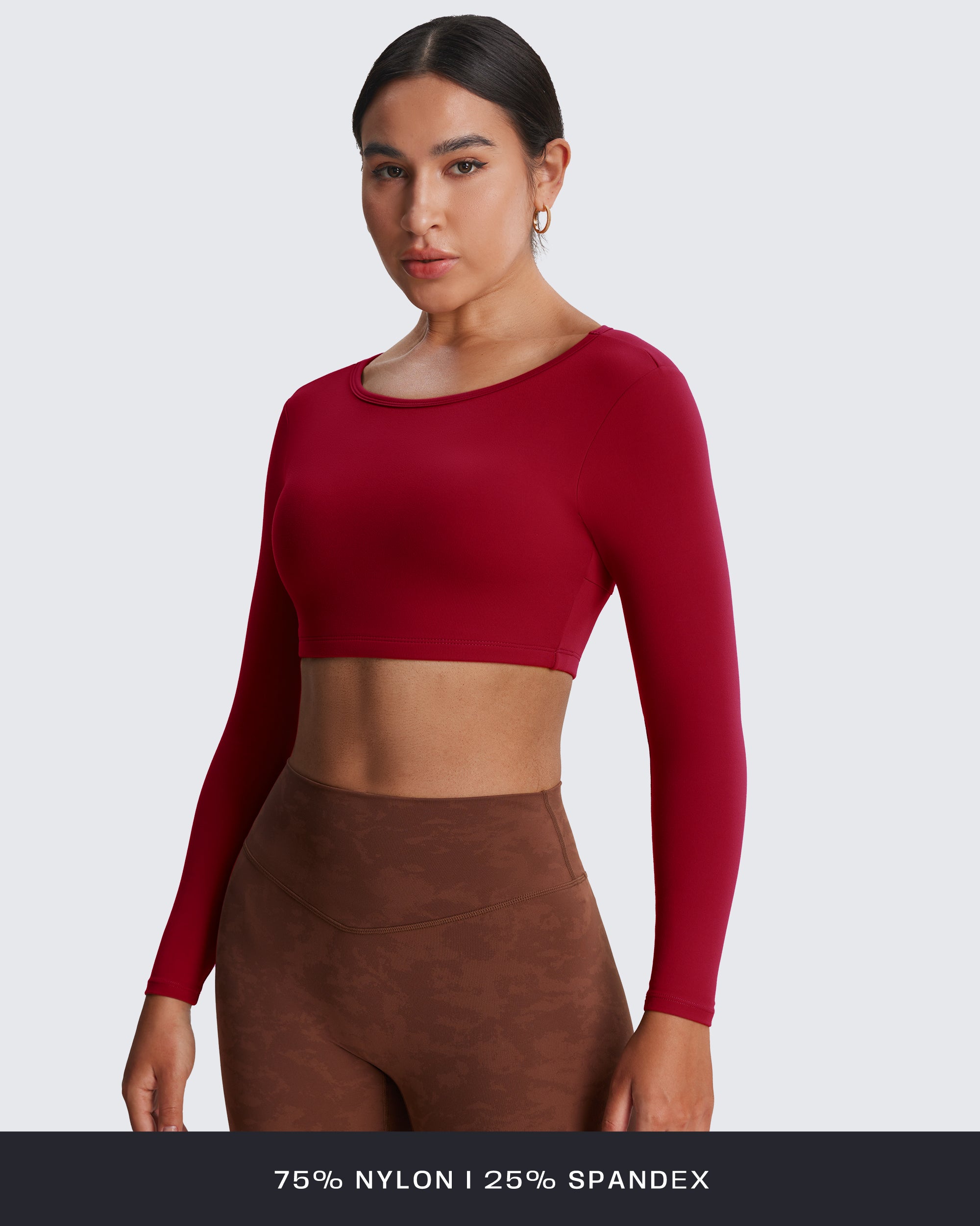 Aoxjox "Clarissa" Long Sleeve Crop
