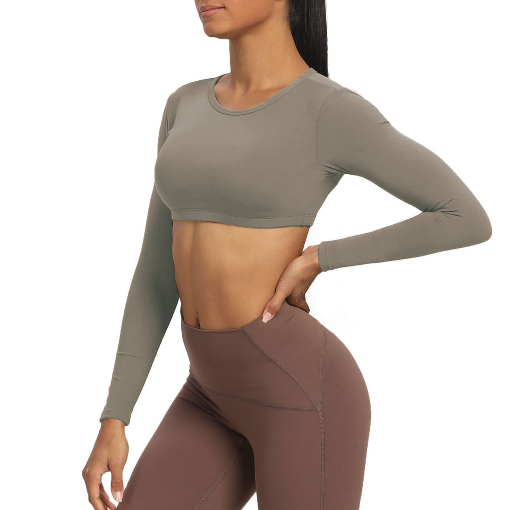 Aoxjox "Clarissa" Long Sleeve Crop