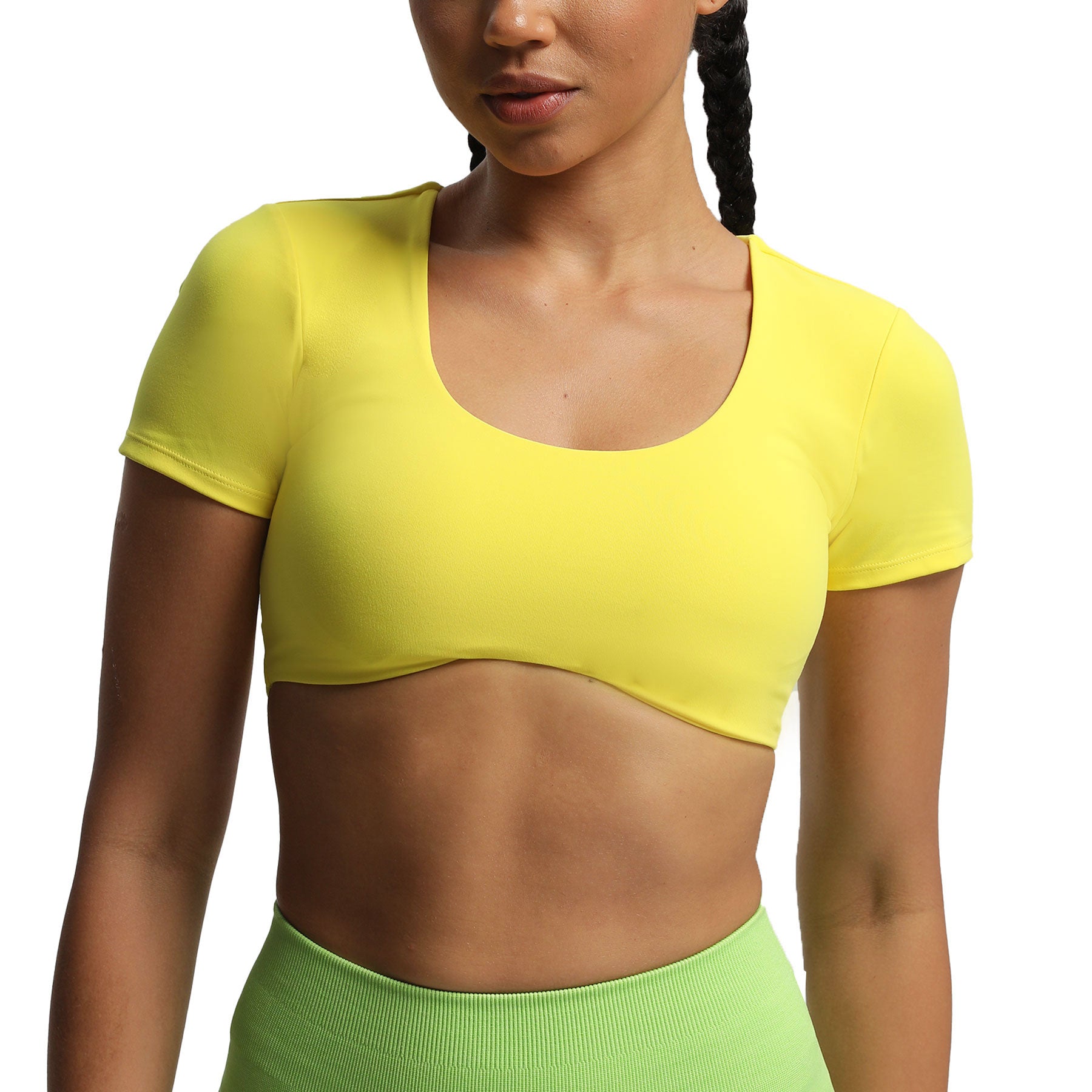Aoxjox "Define Sculpt" Short-Sleeved Top