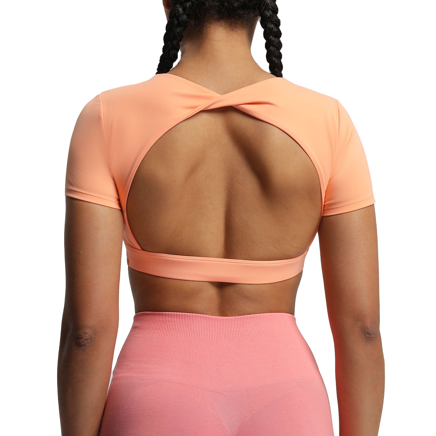 Aoxjox "Define Sculpt" Short-Sleeved Top