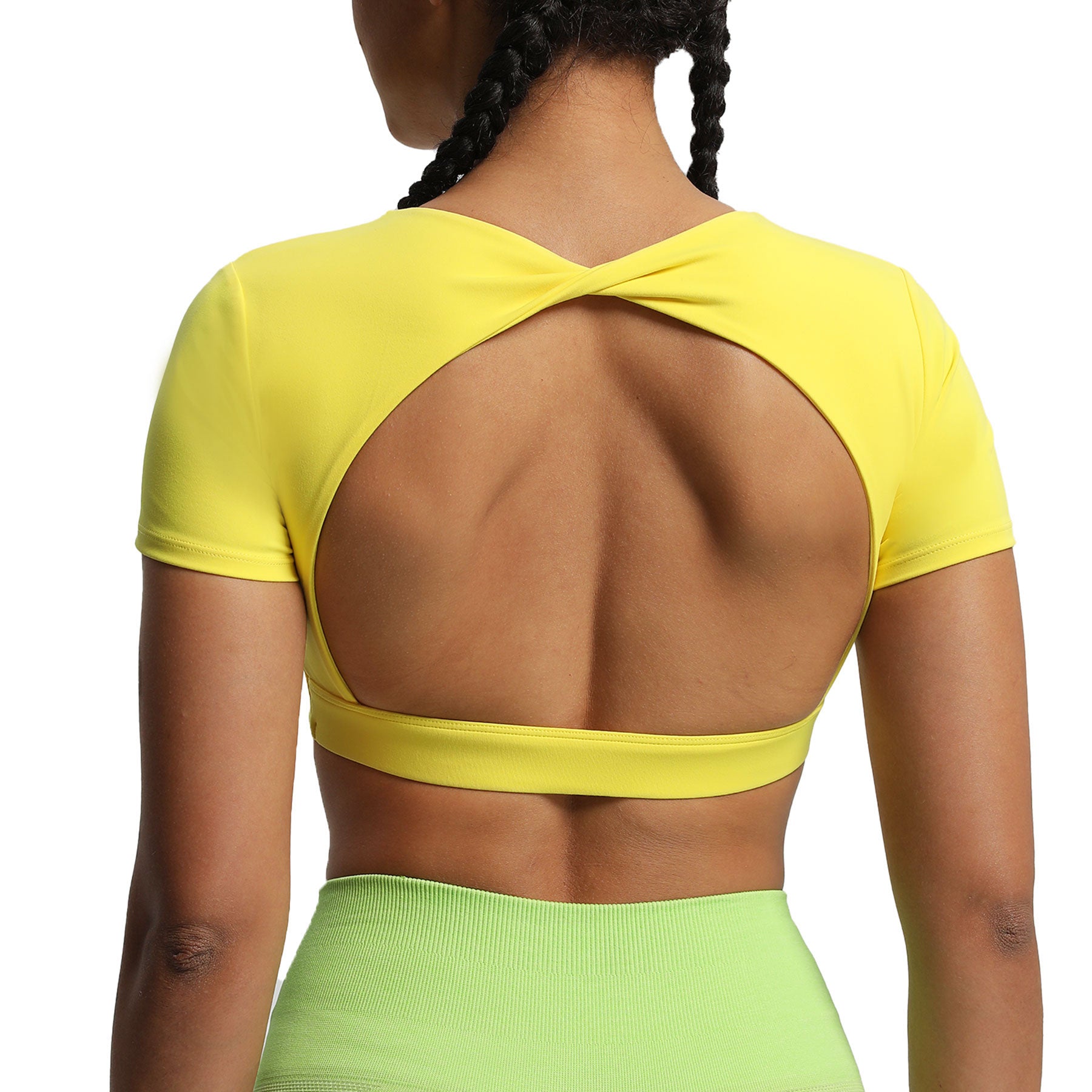 Aoxjox "Define Sculpt" Short-Sleeved Top