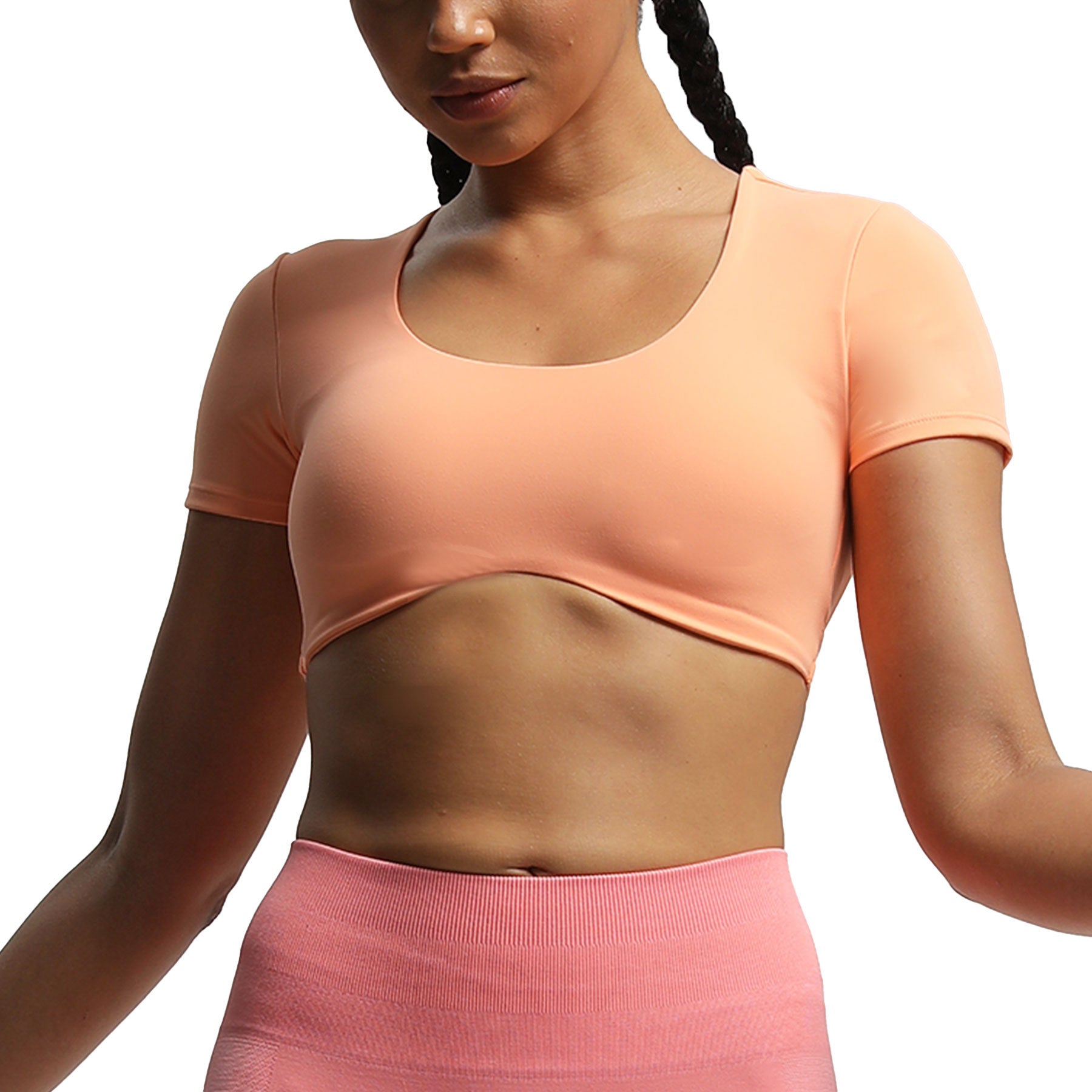 Aoxjox "Define Sculpt" Short-Sleeved Top
