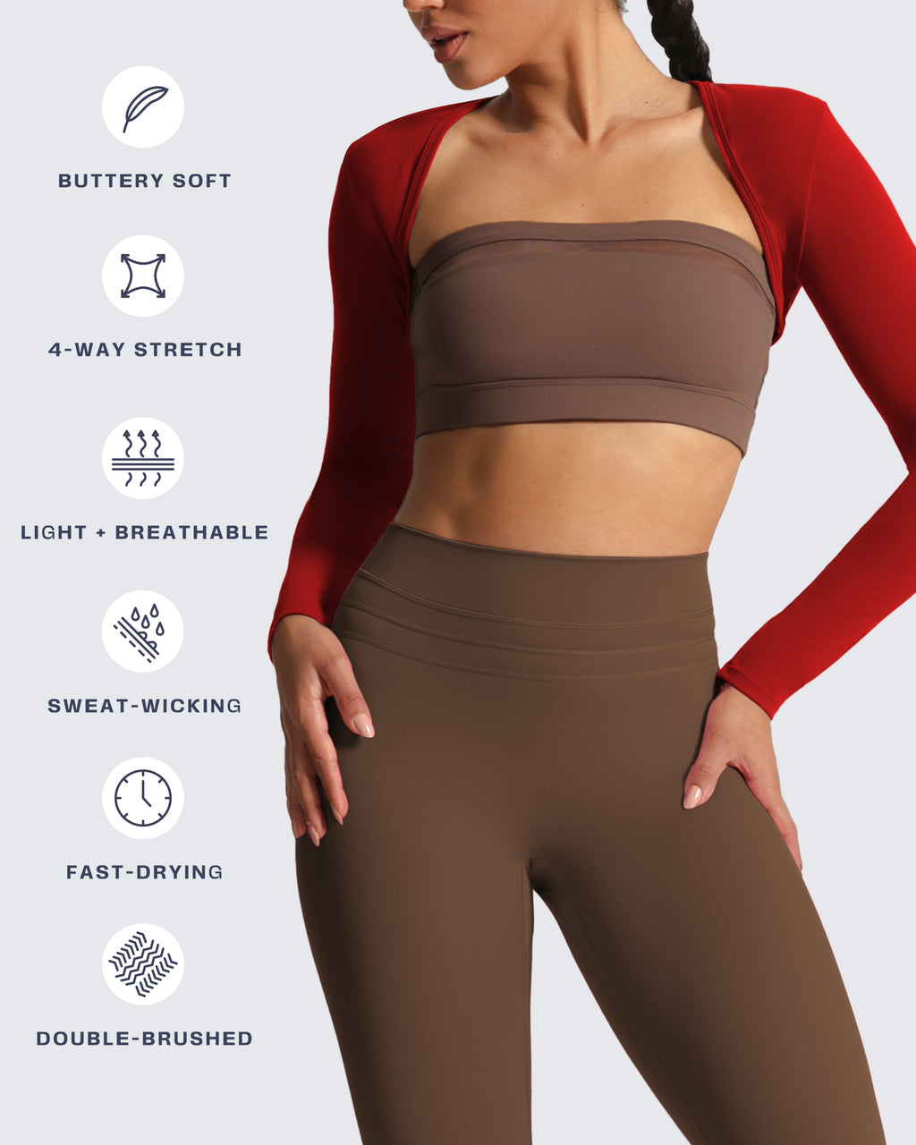 Aoxjox Bolero Shawl