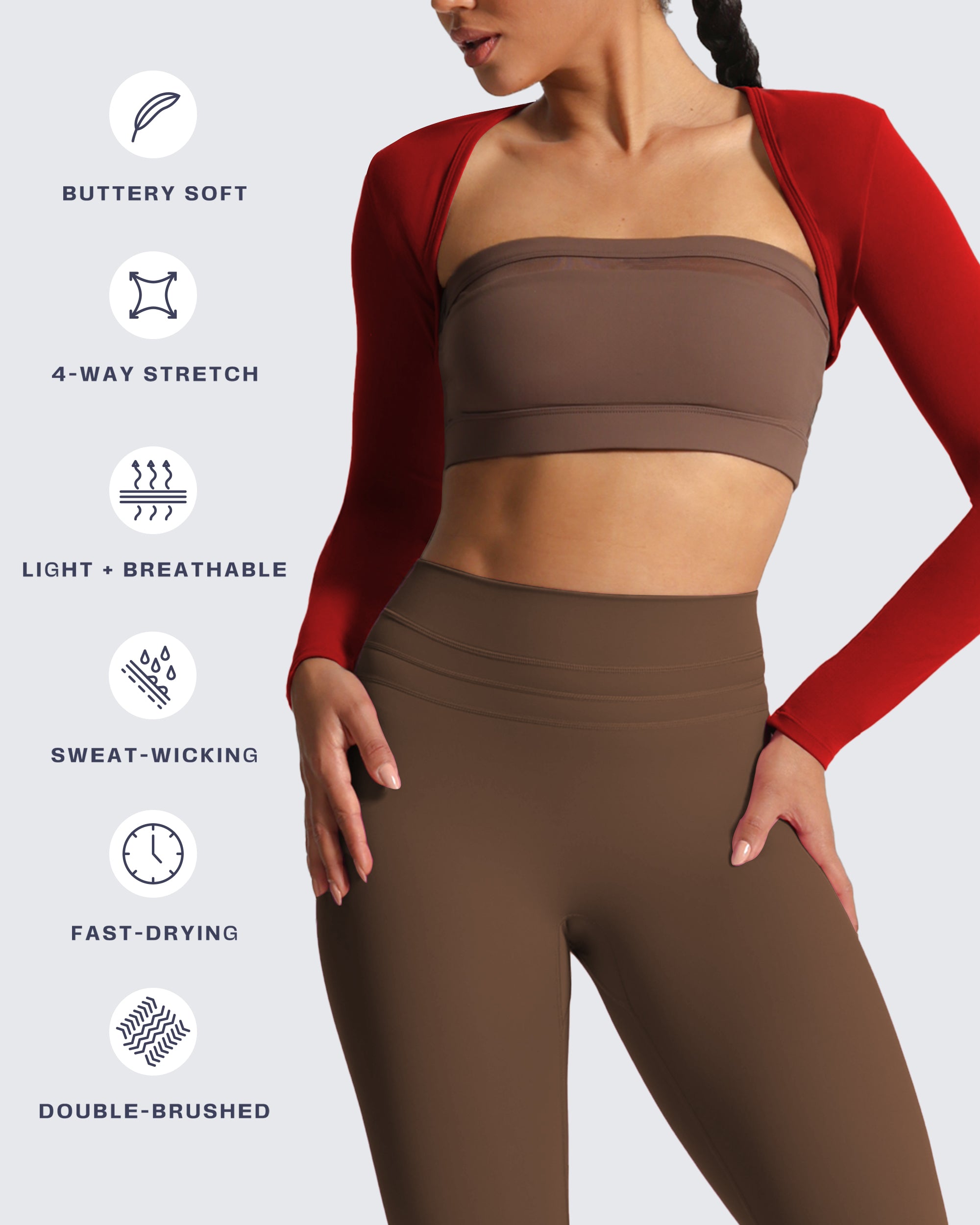 Aoxjox Bolero Shawl