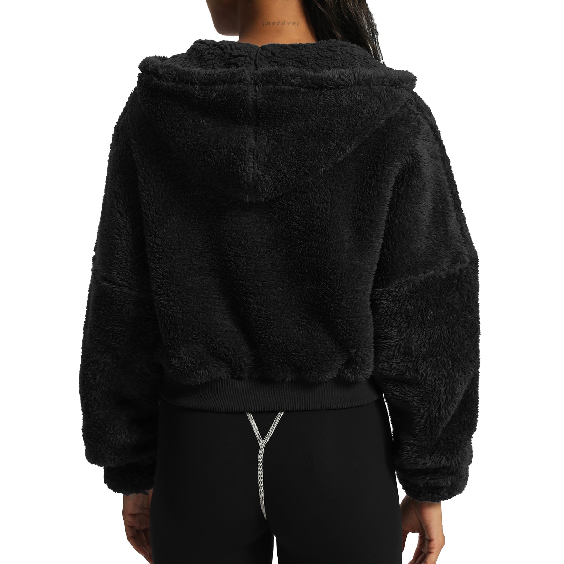Aoxjox "Teddy" Oversized Hooded Zip Sweater