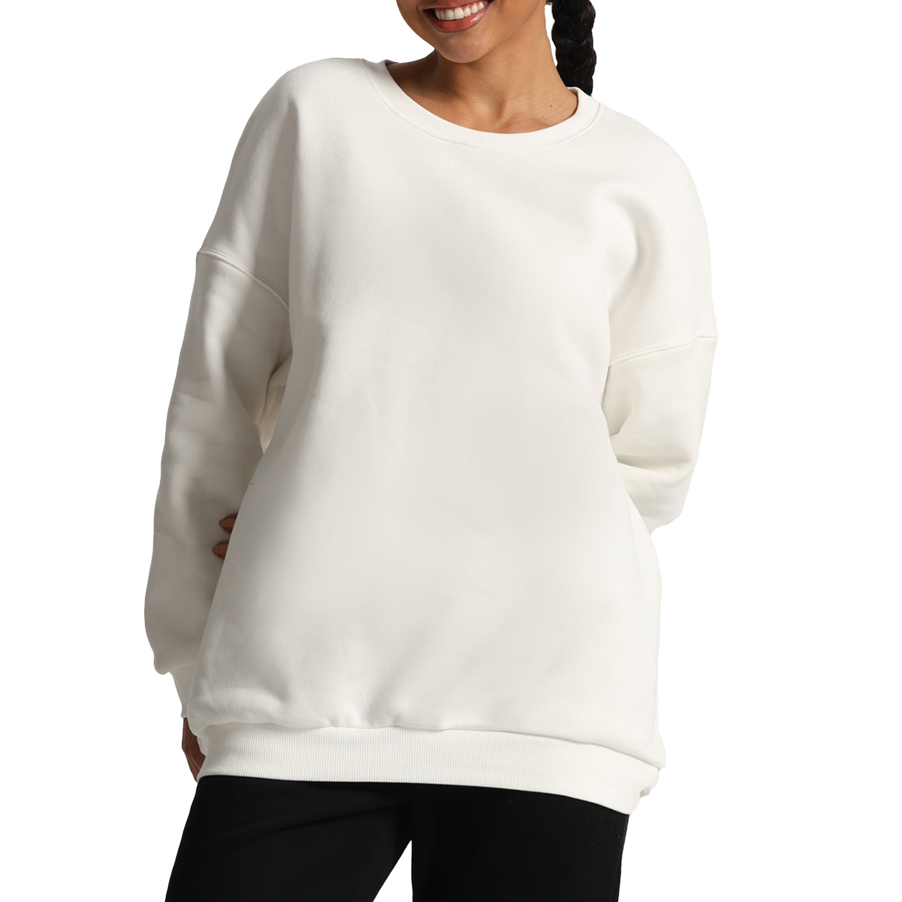 Aoxjox Oversized Crewneck Sweater