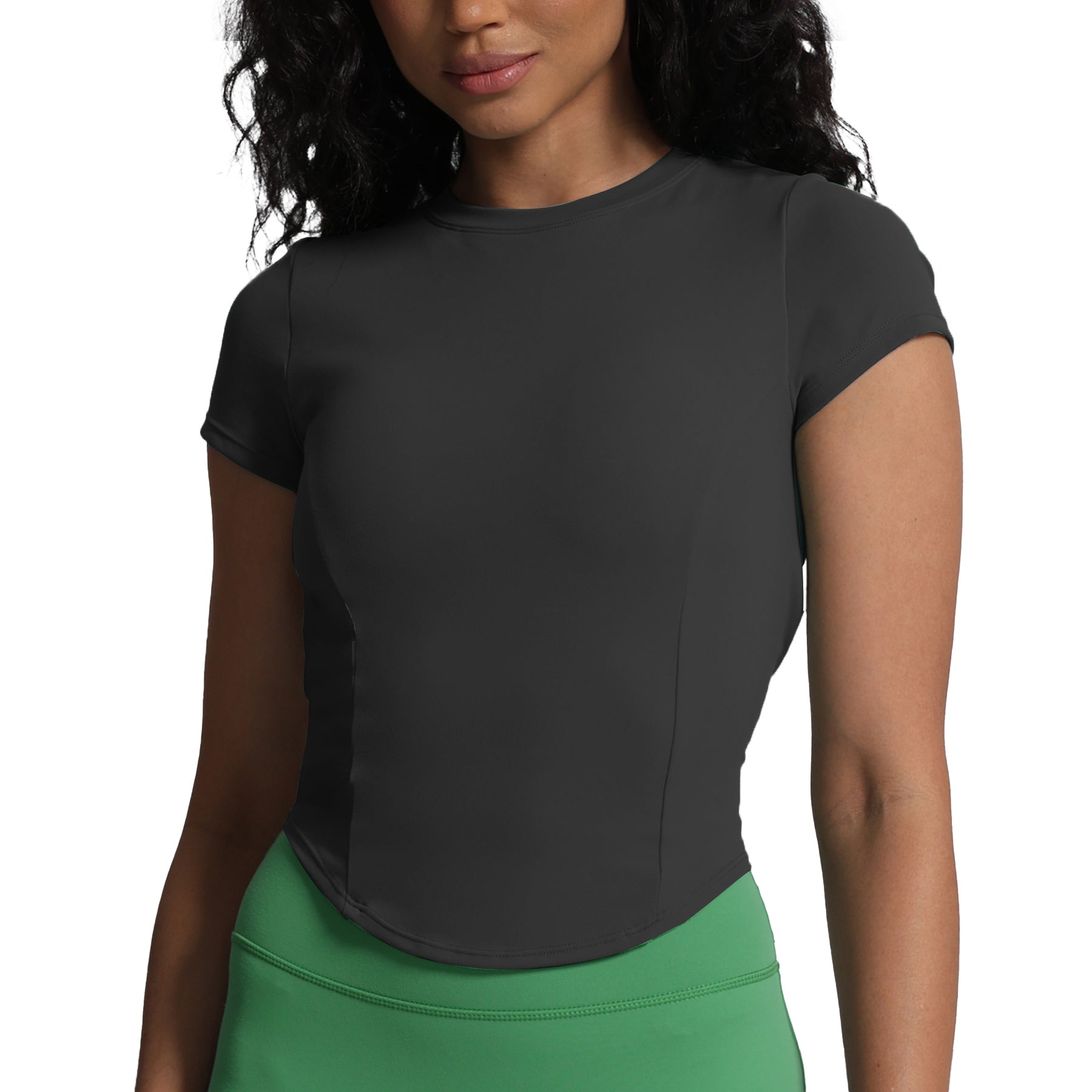 Aoxjox "Geo Short Sleeve" (NO BRA SHELF)