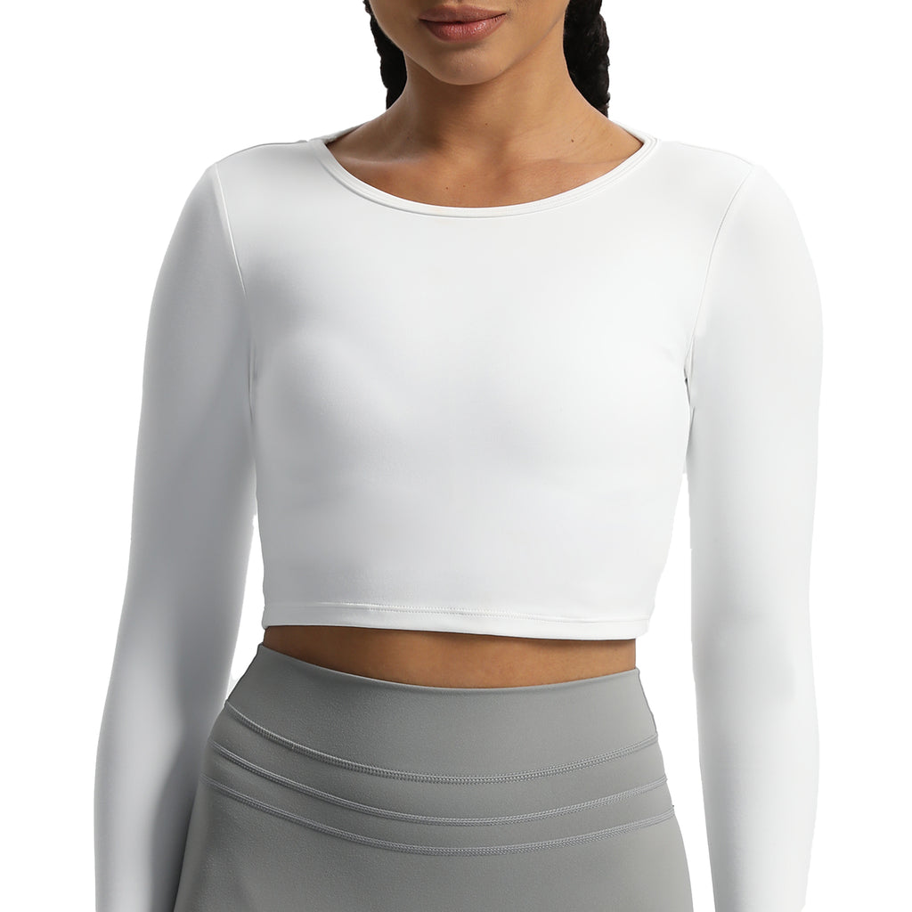 Aoxjox Hollow Long Sleeve Top