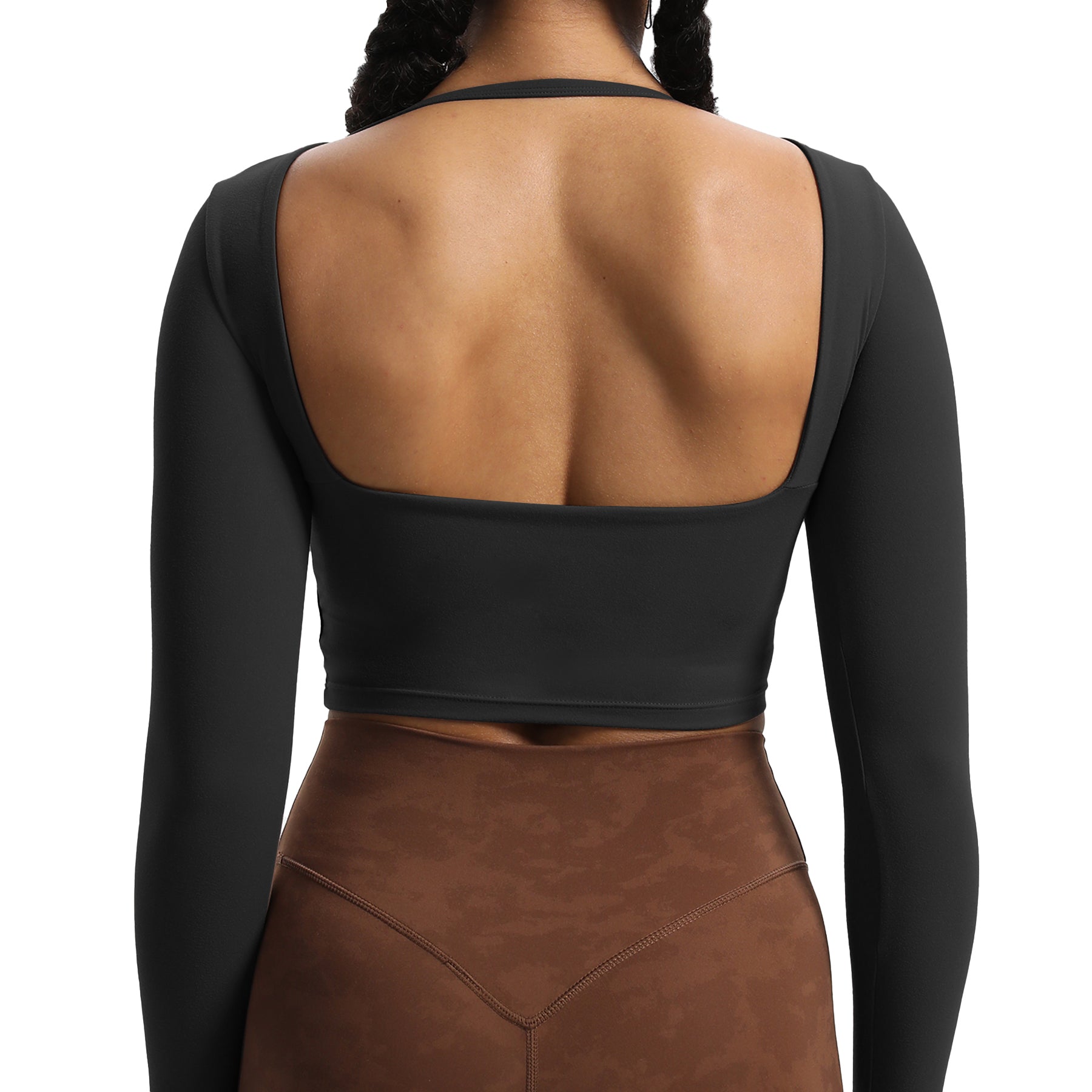 Aoxjox Hollow Long Sleeve Top