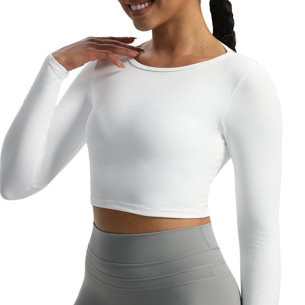Aoxjox Hollow Long Sleeve Top