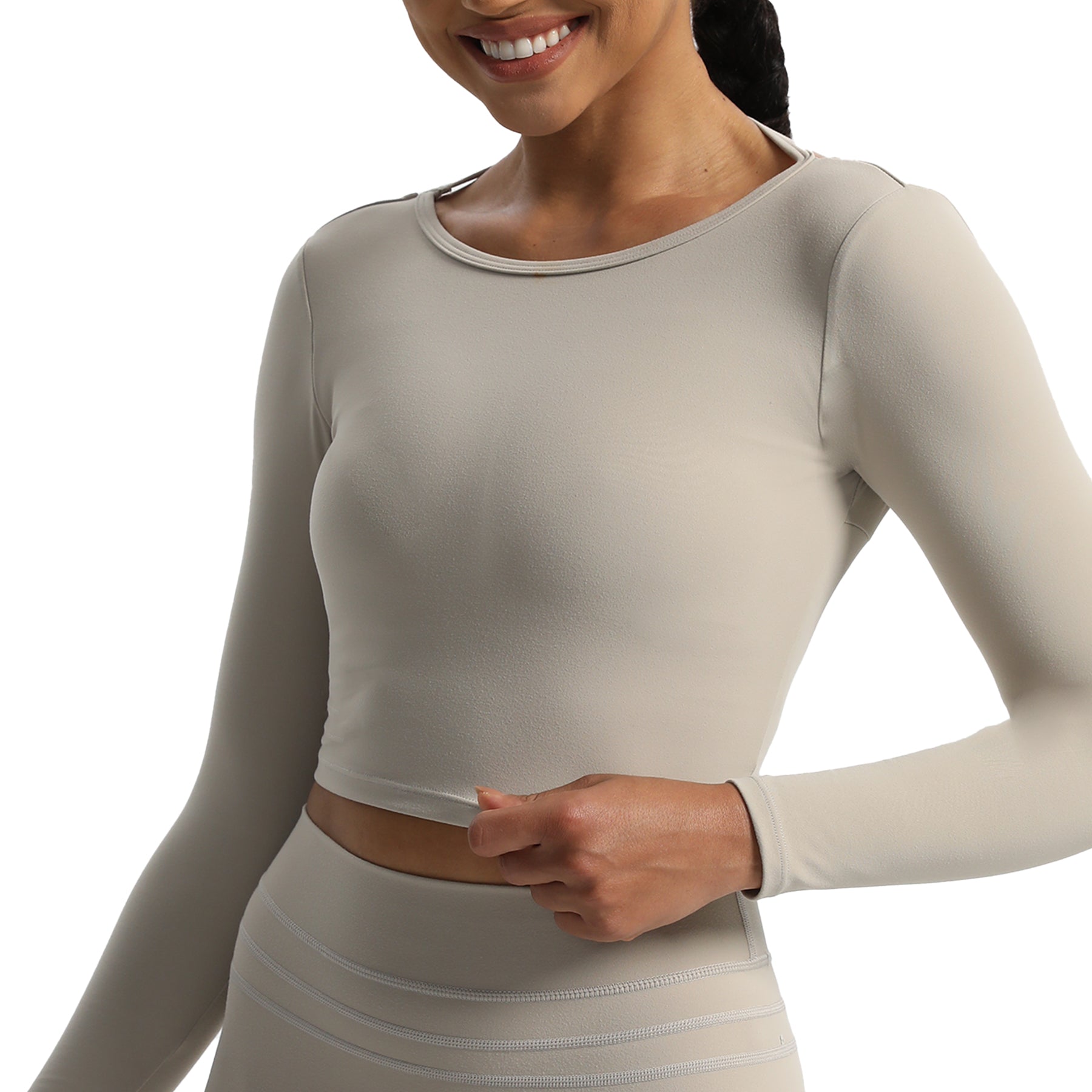 Aoxjox Hollow Long Sleeve Top