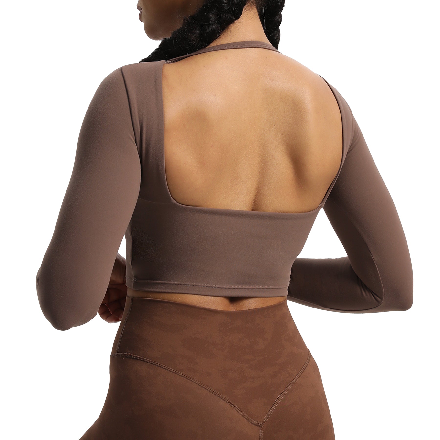 Aoxjox Hollow Long Sleeve Top
