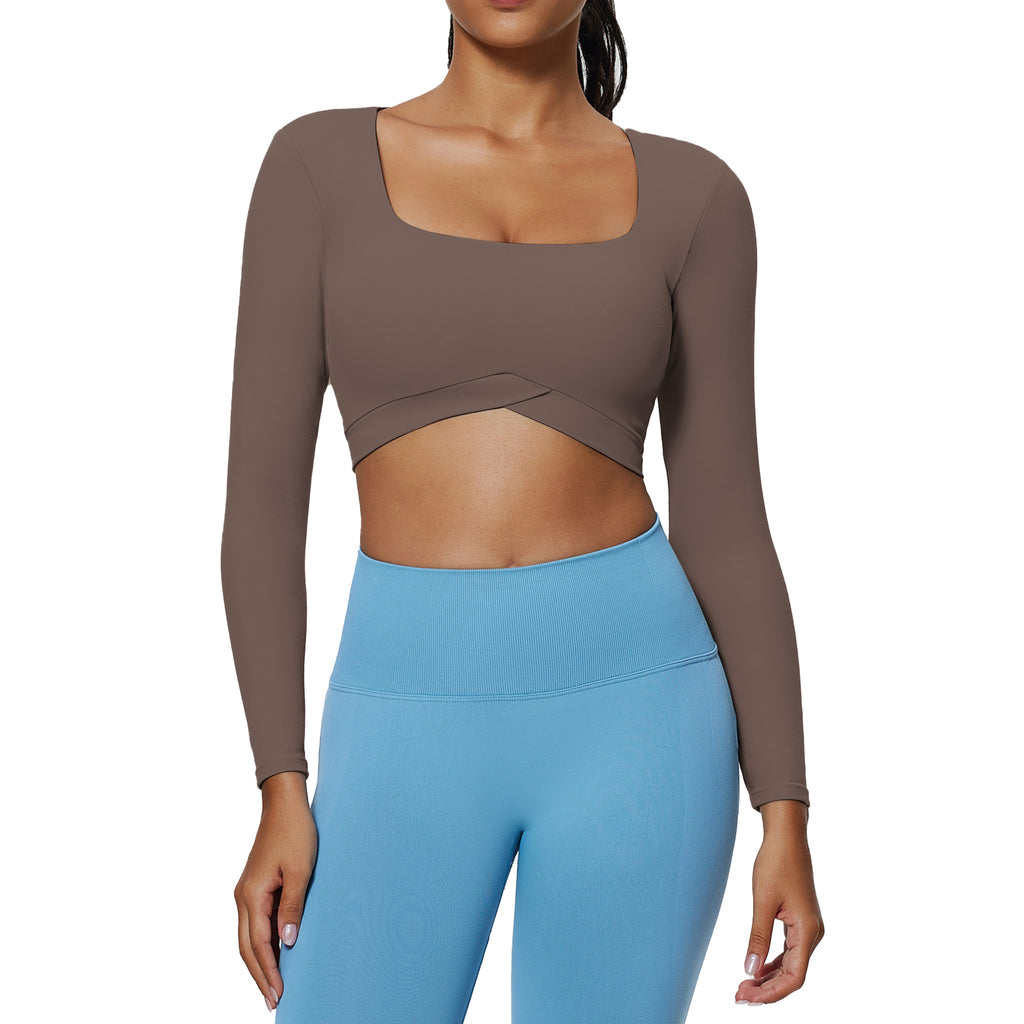 Aoxjox "Vivie" Square Neck Long Sleeve