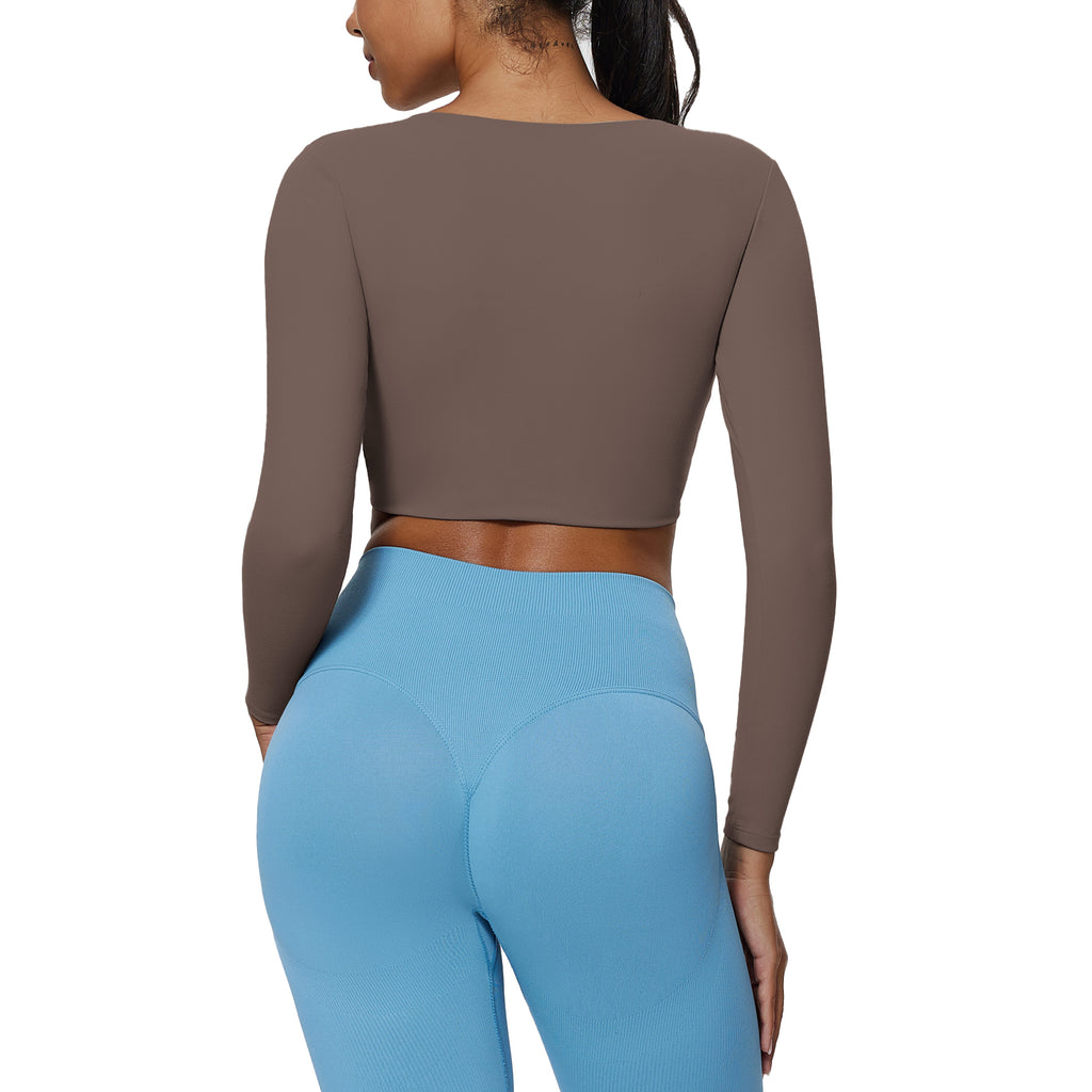 Aoxjox "Vivie" Square Neck Long Sleeve