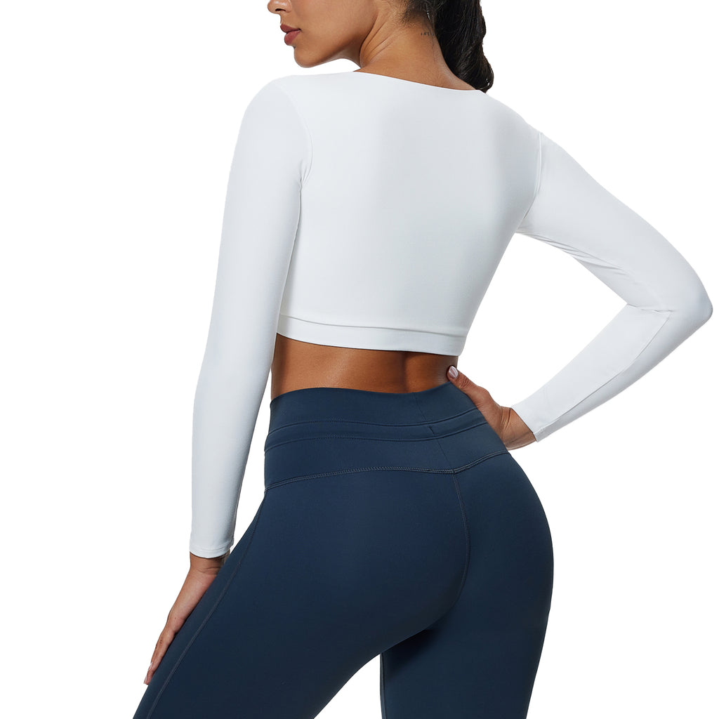 Aoxjox "Vivie" Square Neck Long Sleeve