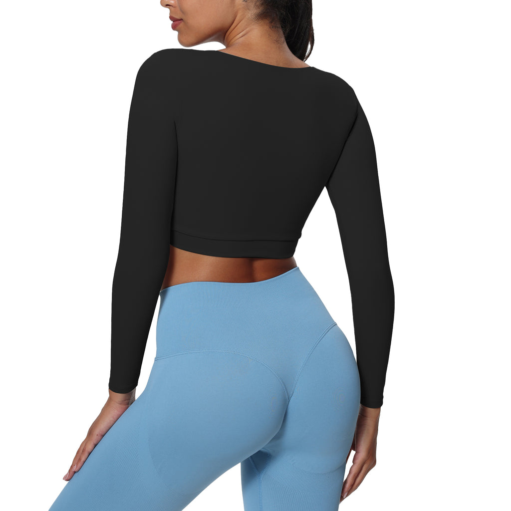 Aoxjox "Vivie" Square Neck Long Sleeve