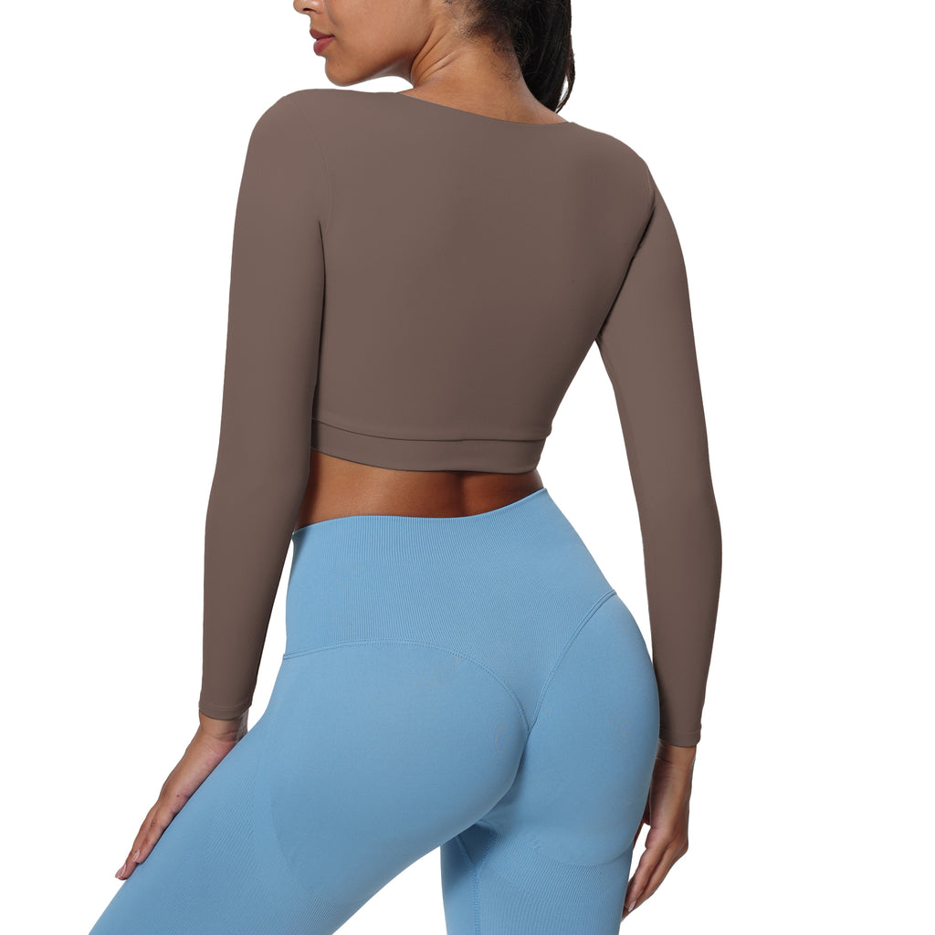 Aoxjox "Vivie" Square Neck Long Sleeve