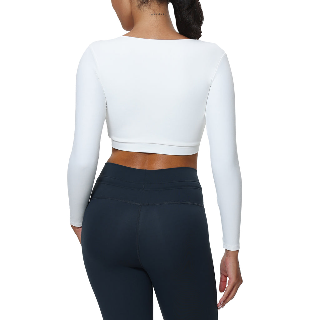 Aoxjox "Vivie" Square Neck Long Sleeve