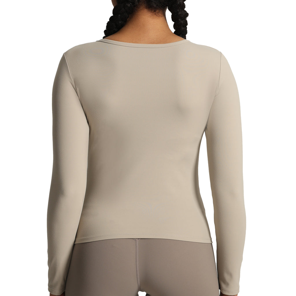 Aoxjox Tara Twist Long-Sleeve Top