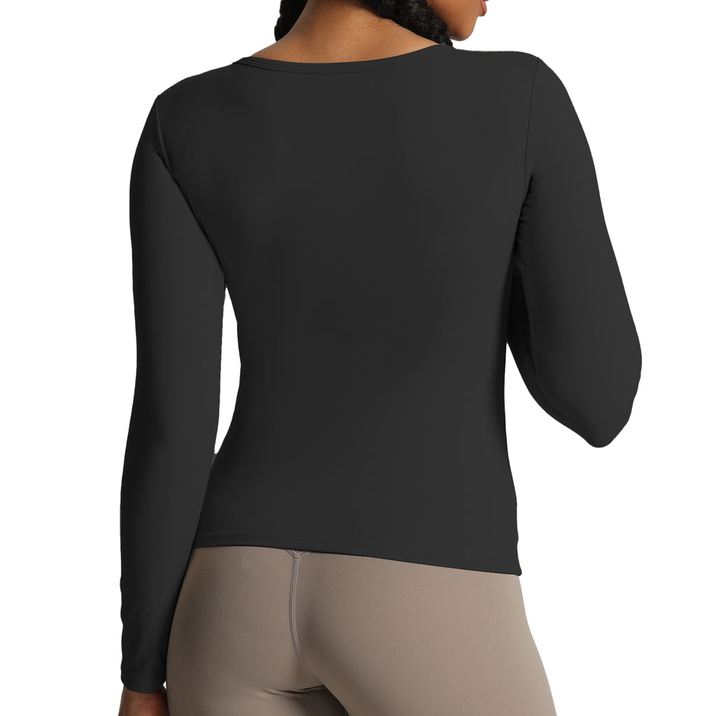 Aoxjox Tara Twist Long-Sleeve Top