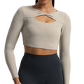 Aoxjox Tara Twist Long Sleeve Crop