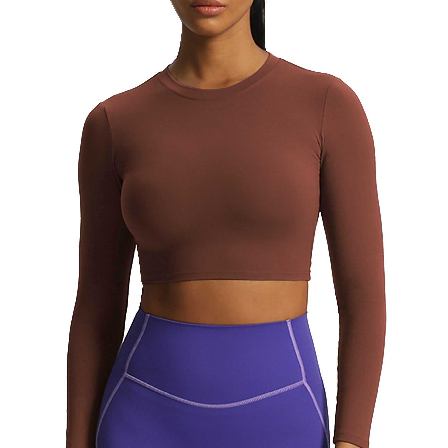 Aoxjox "Long Sleeve" Cropped Crop